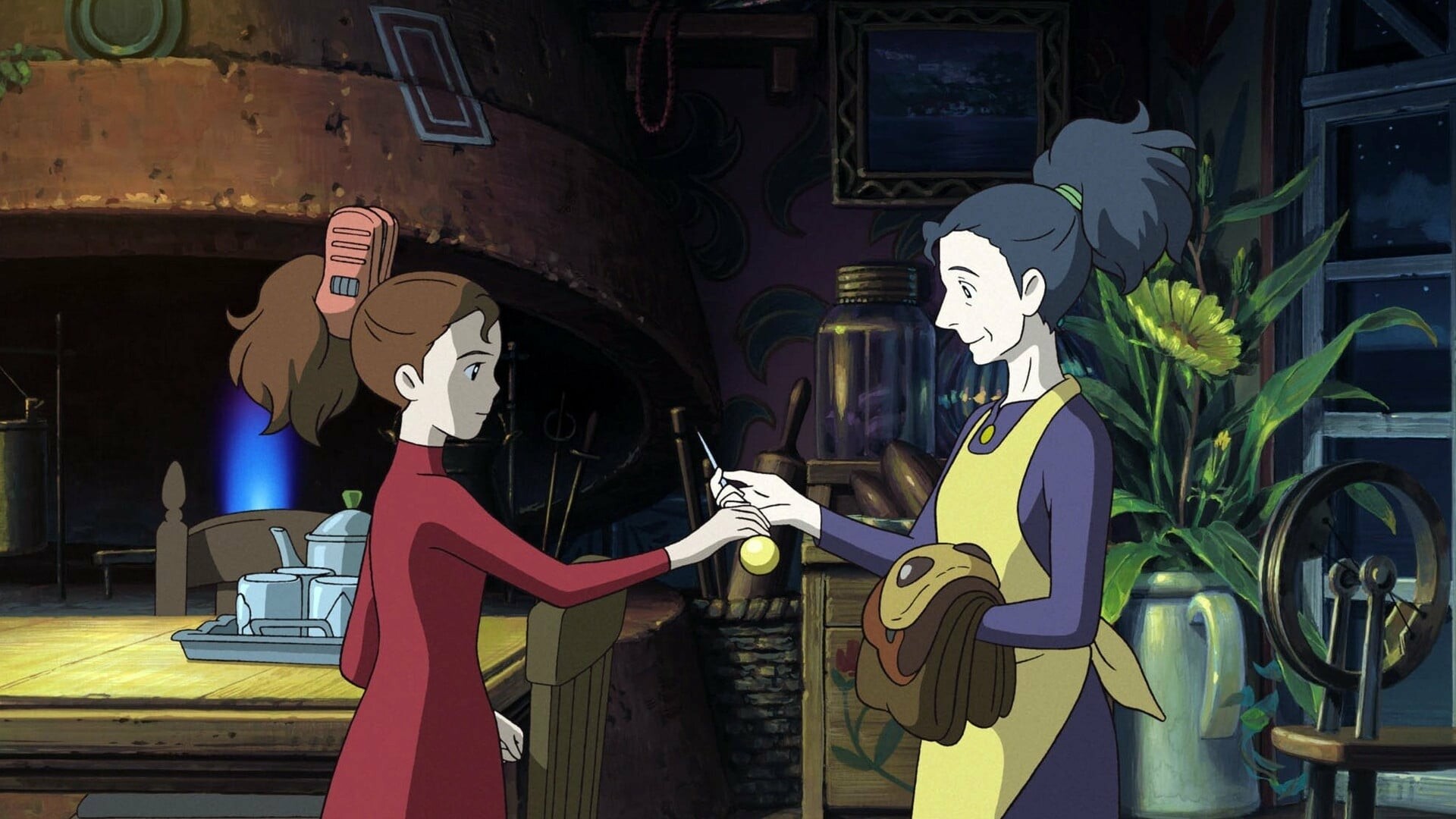 The Secret World of Arrietty, Anime film, Tiny people, Borrowers, 1920x1080 Full HD Desktop