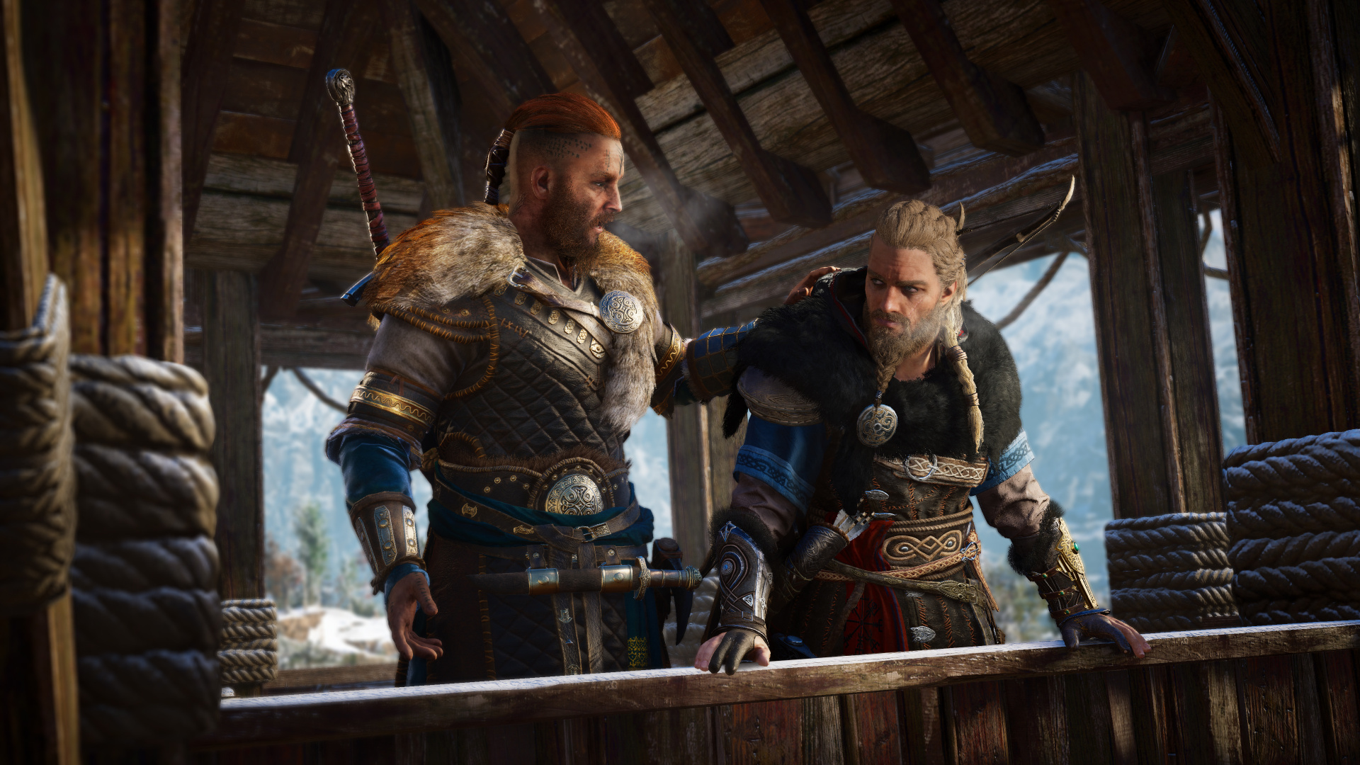 Male Eivor, Sigurd Styrbjornson, Assassin's Creed Valhalla, Full HD Desktop wallpaper
