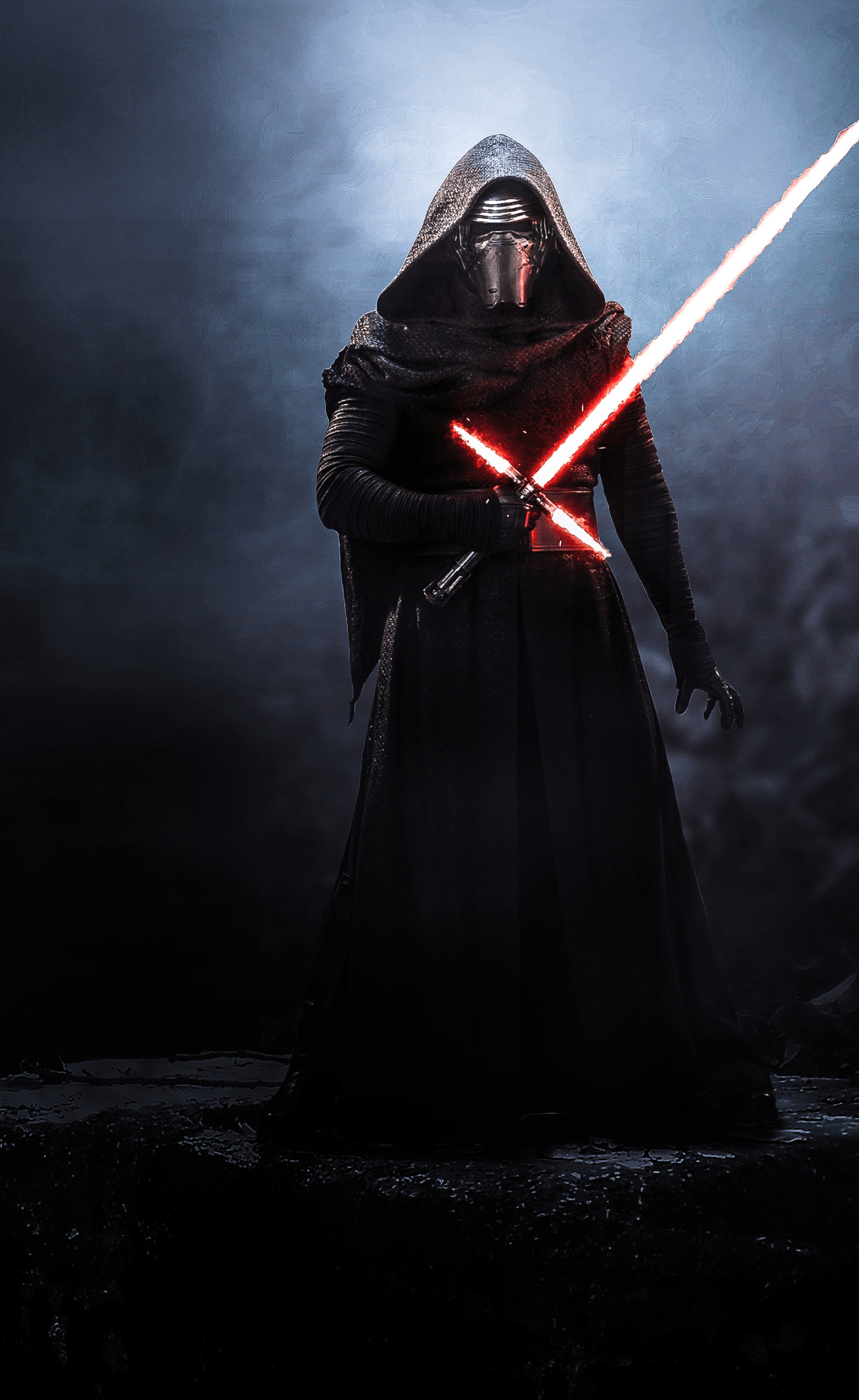 Kylo Ren Mask, HD wallpaper collection, Masked enforcer, Supreme Leader's terror, 1570x2560 HD Phone