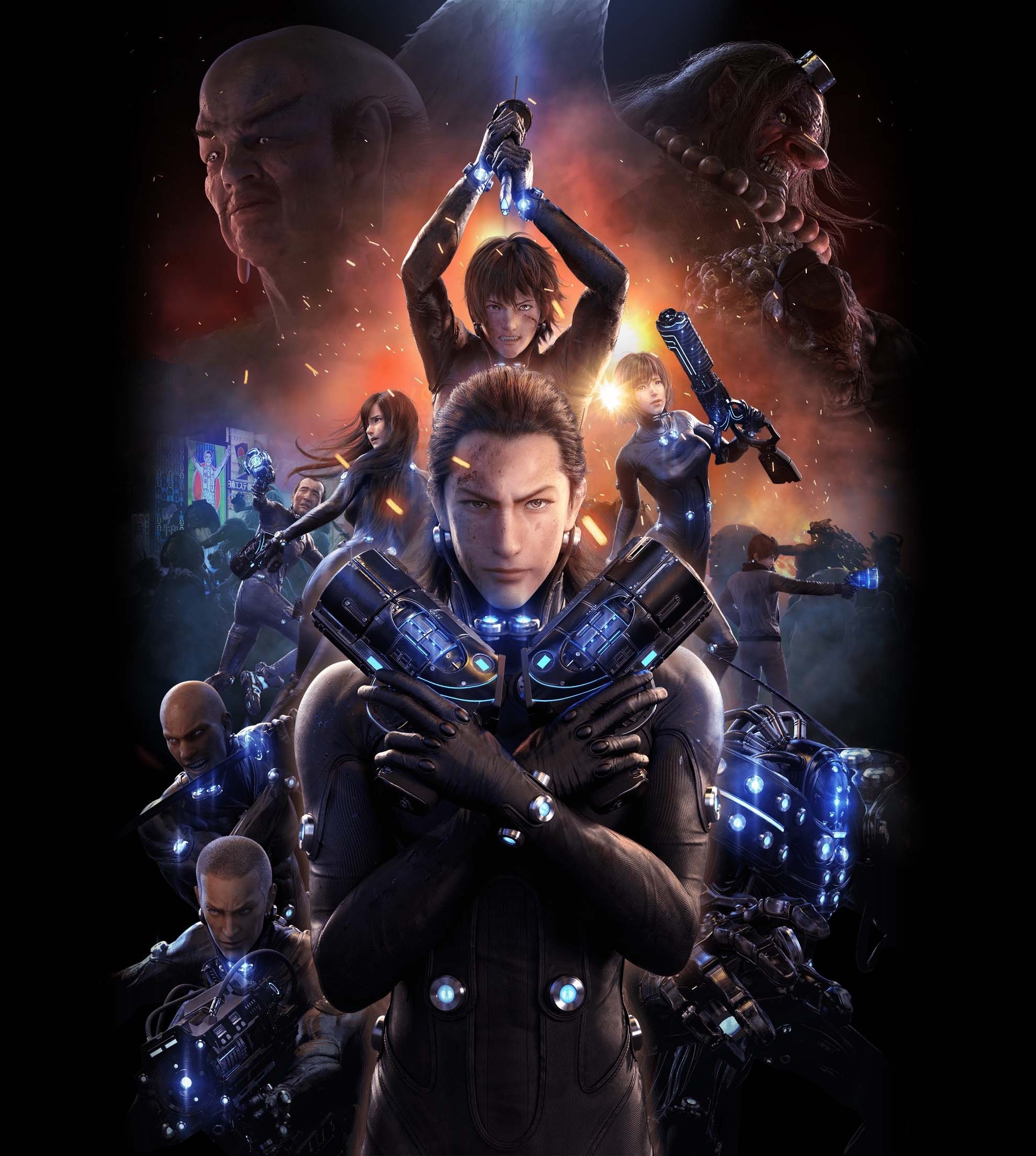 Gantz Anime, Alien hunters vs deviljho, Spacebattles, Gantz, 1980x2210 HD Phone
