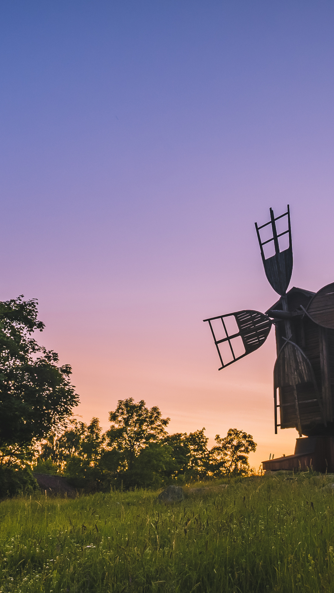 Ultra HD mill wonder, Oland's scenic beauty, 4K wallpaper delight, Swedish countryside, 1080x1920 Full HD Phone