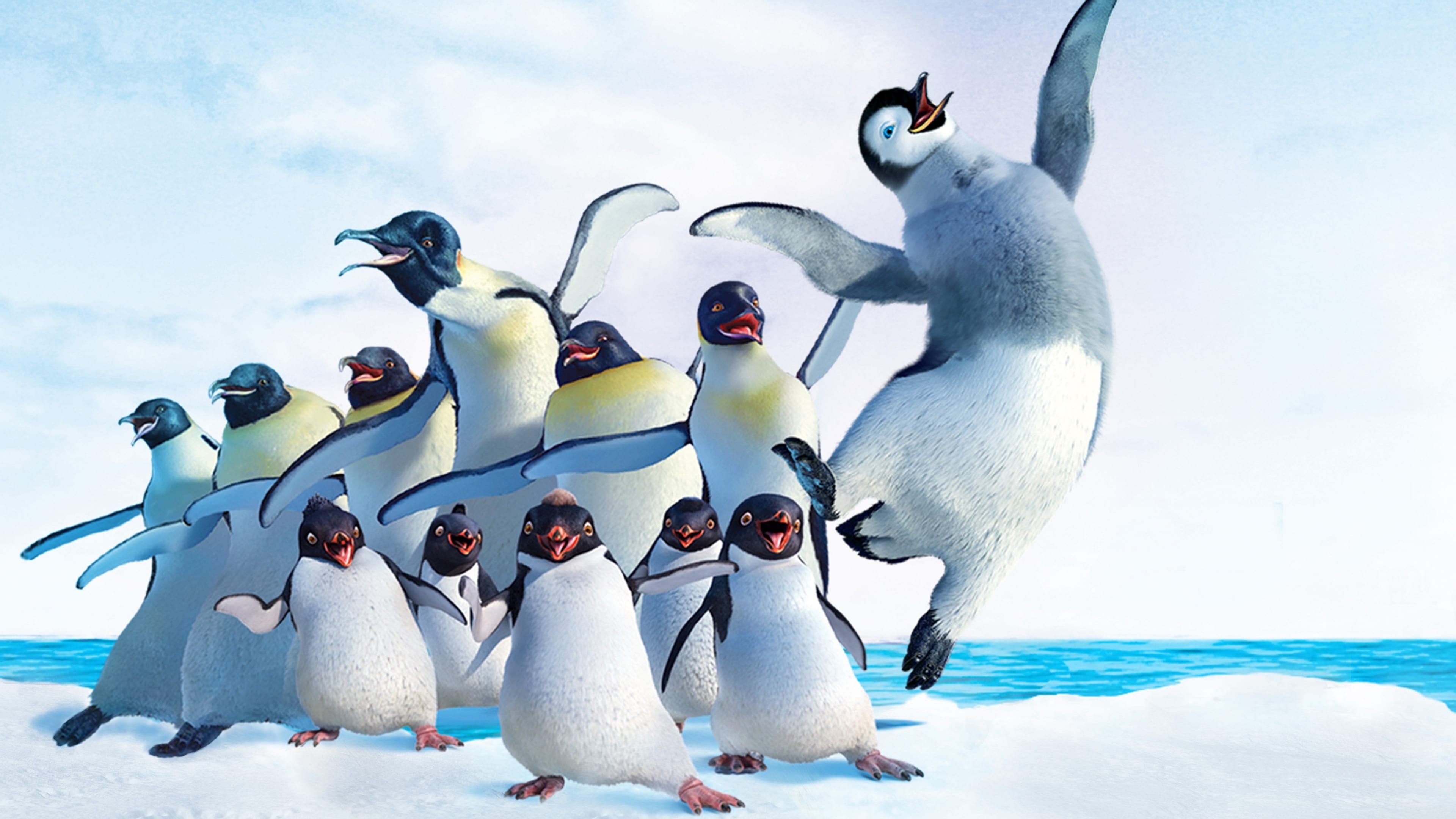 Watch Happy Feet, Free dub, Animekarma, 3840x2160 4K Desktop