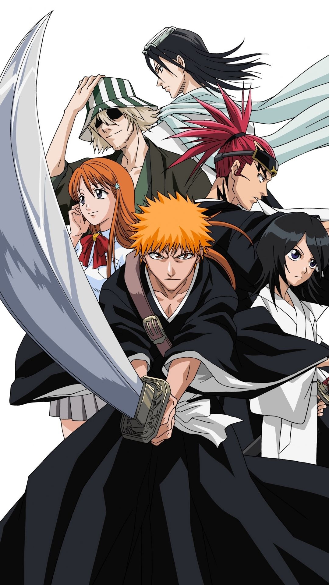 Ichigo and Rukia, HD wallpaper, Stunning visuals, Entertaining series, 1080x1920 Full HD Phone