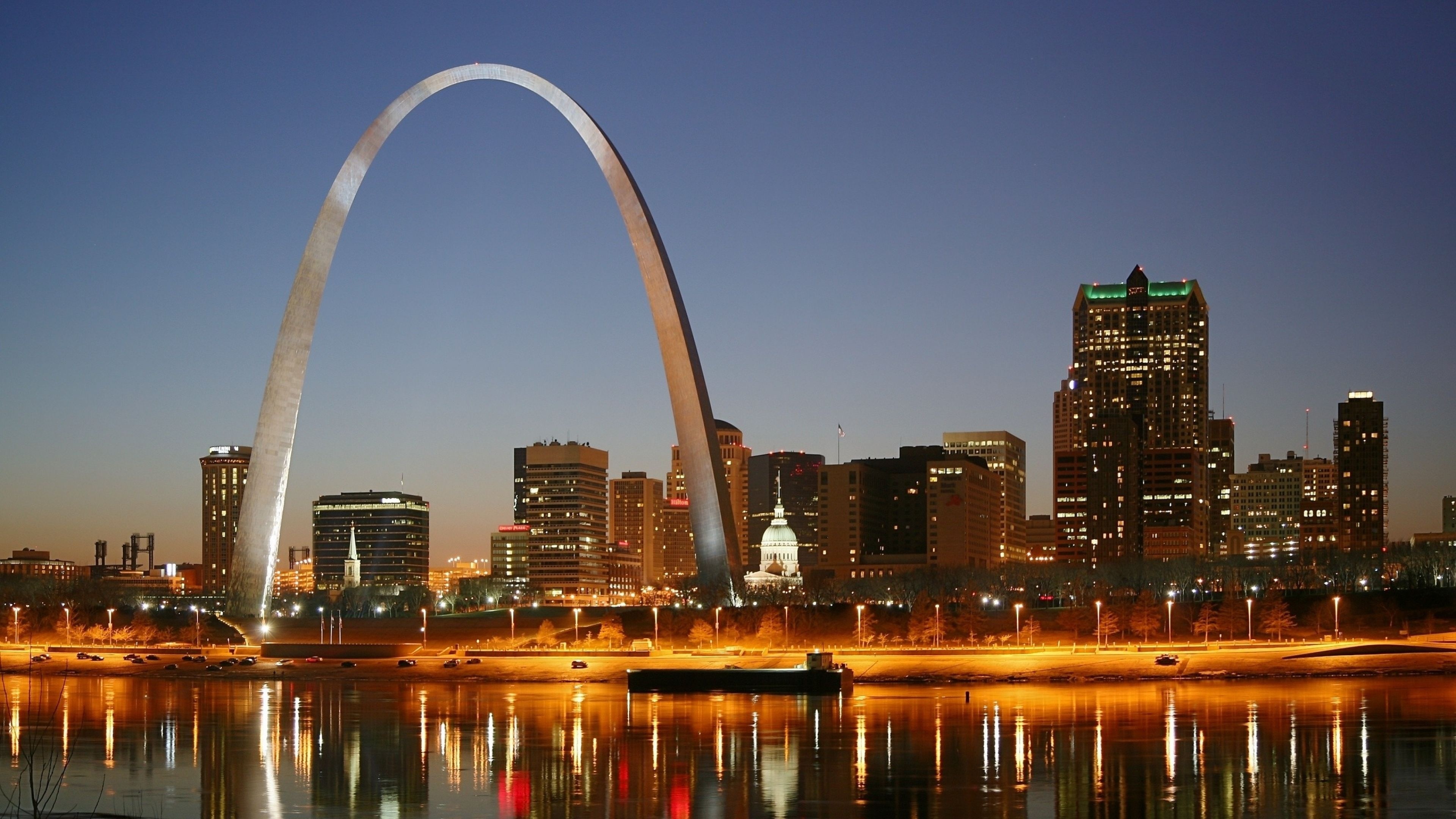 Gateway Arch, St. Louis Skyline Wallpaper, 3840x2160 4K Desktop