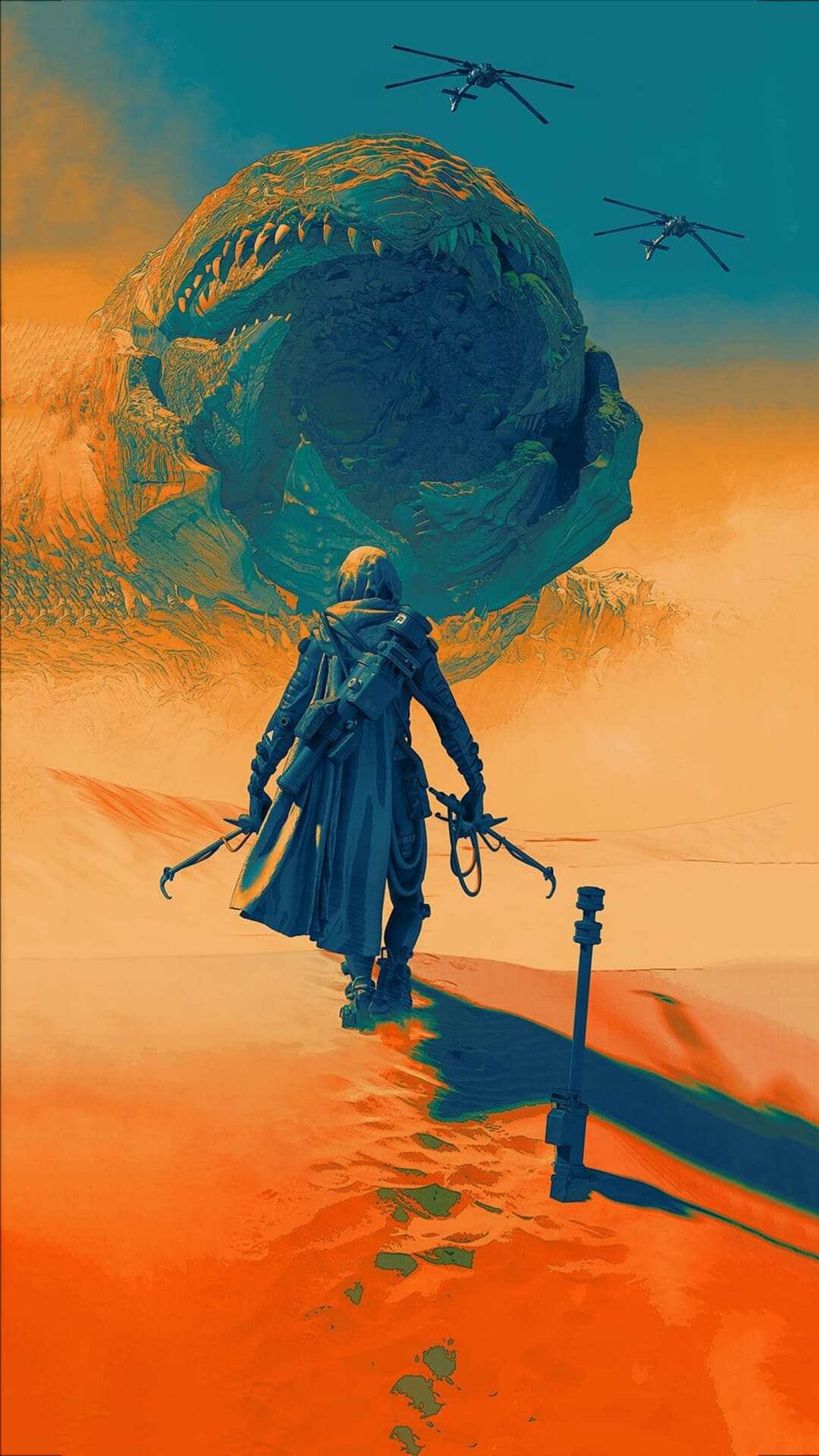 Dune (2021), Stunning wallpapers, 1080x1920 Full HD Phone