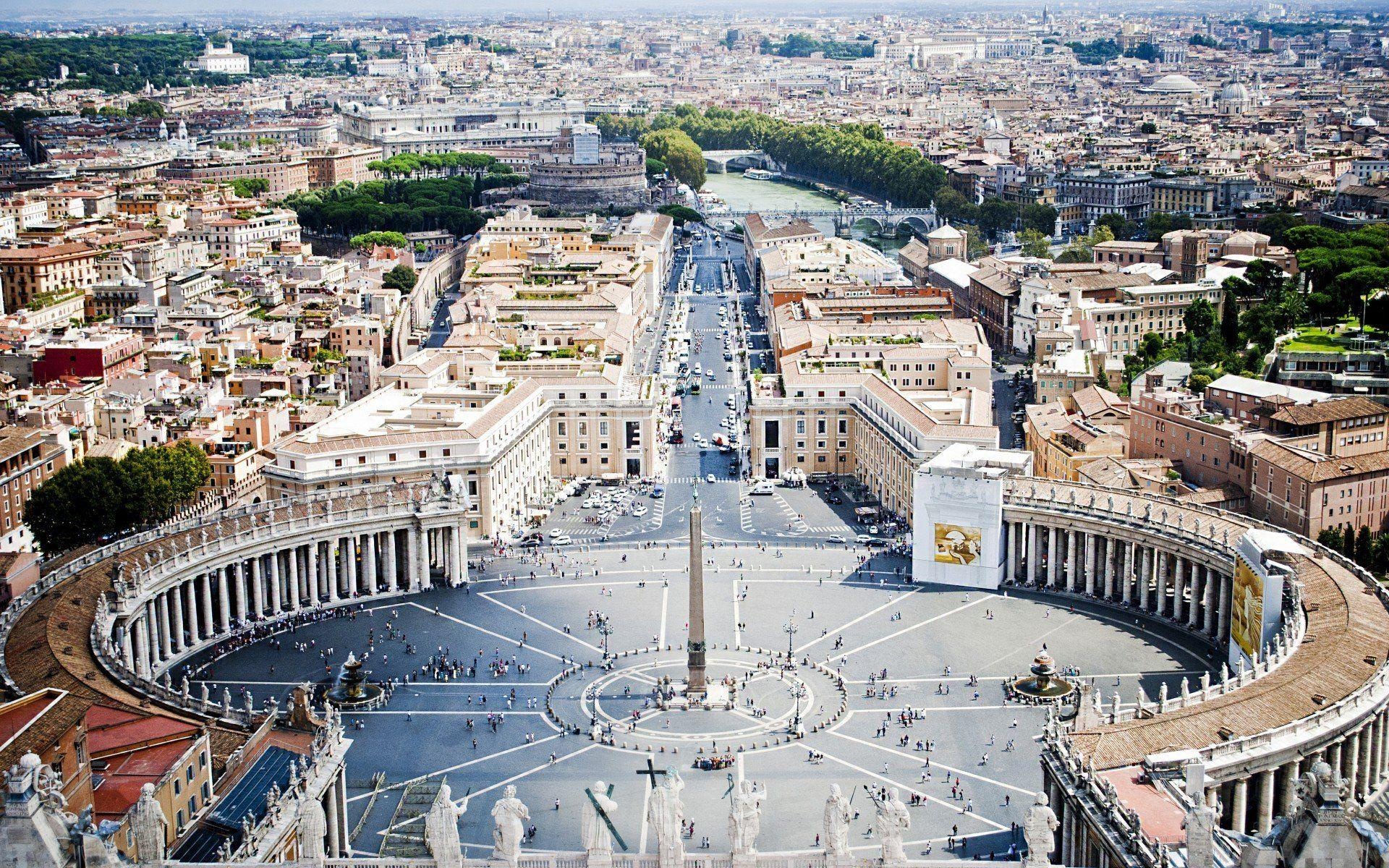 Vatican City, City Squares Wallpaper, 1920x1200 HD Desktop