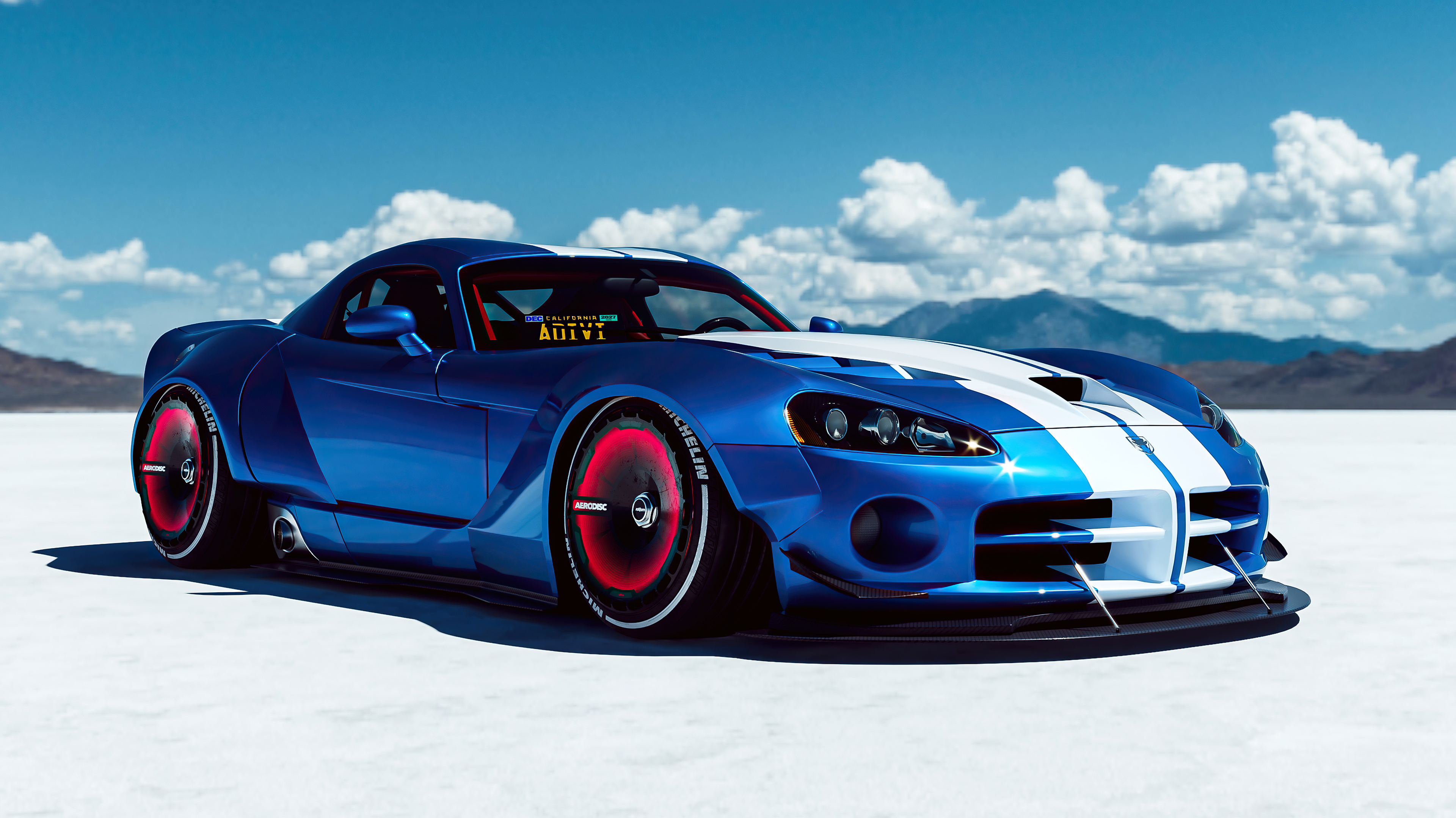 Dodge Viper, Widebody, 4K HD cars, 3840x2160 4K Desktop