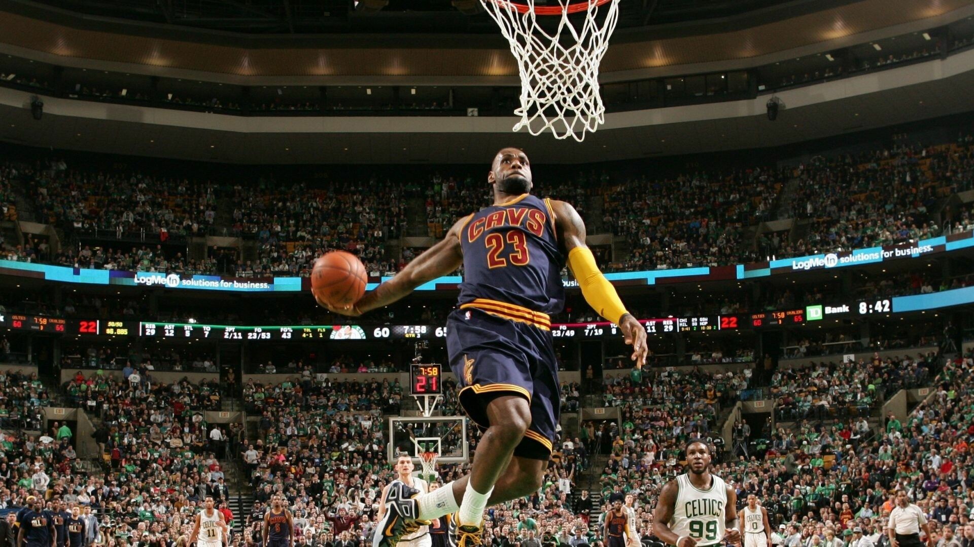 LeBron James, Dunking wallpapers, Top free LeBron, Dunking backgrounds, 1920x1080 Full HD Desktop