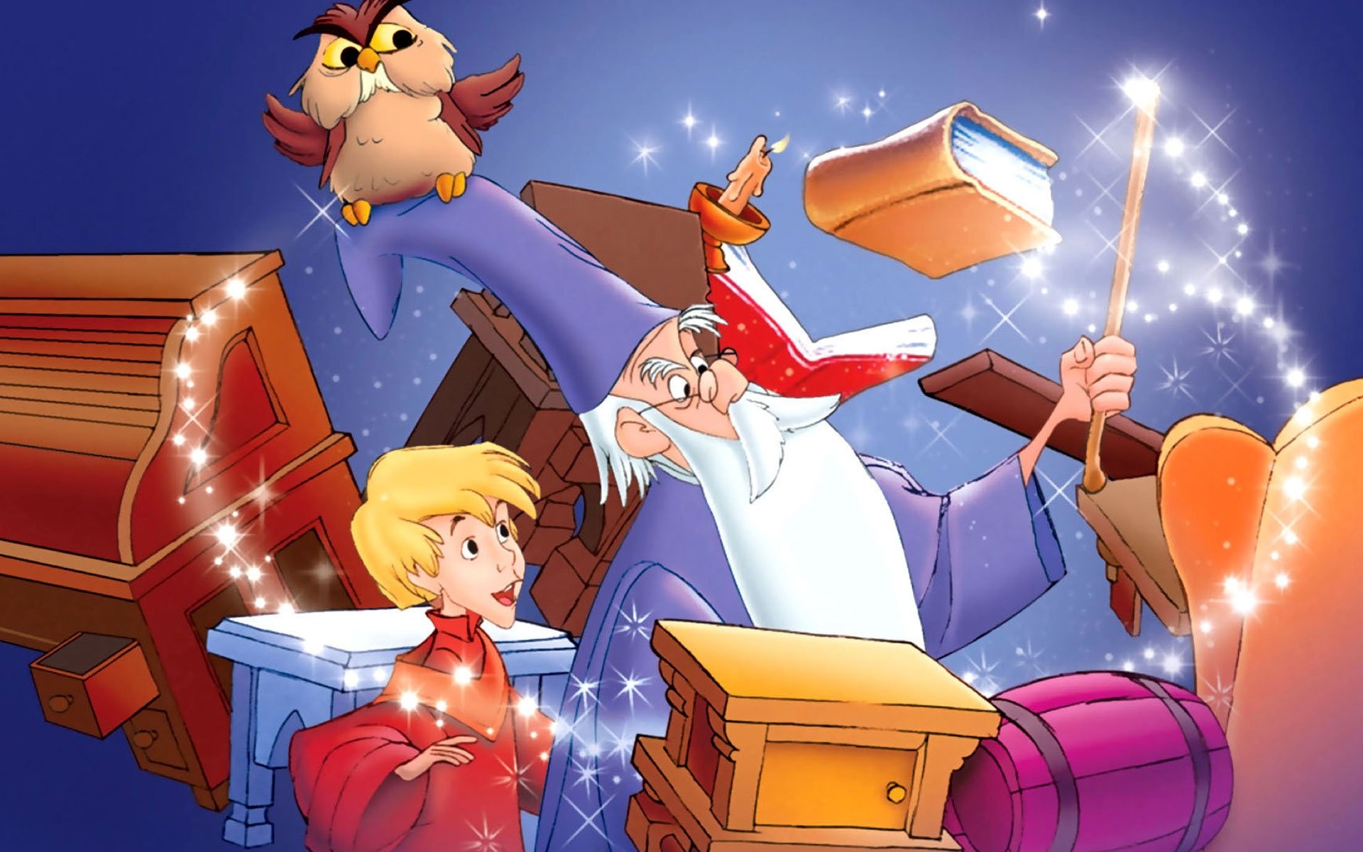 The Sword in the Stone, Wallpapers, Backgrounds, Anniversary edition, 1920x1200 HD Desktop