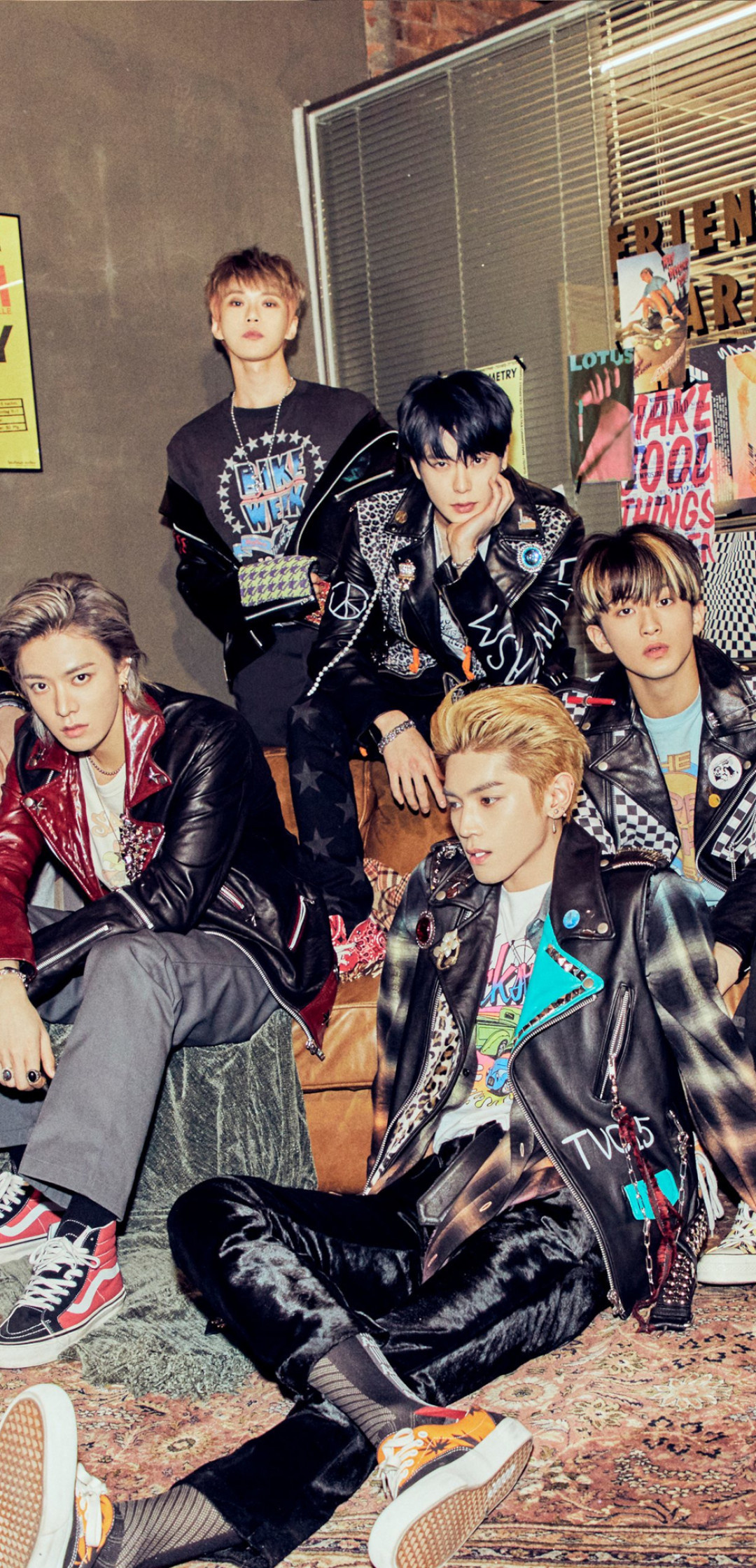 NCT K-pop Music, K-pop concept, South Korean boy band, Huawei P20 Pro, 1080x2240 HD Phone