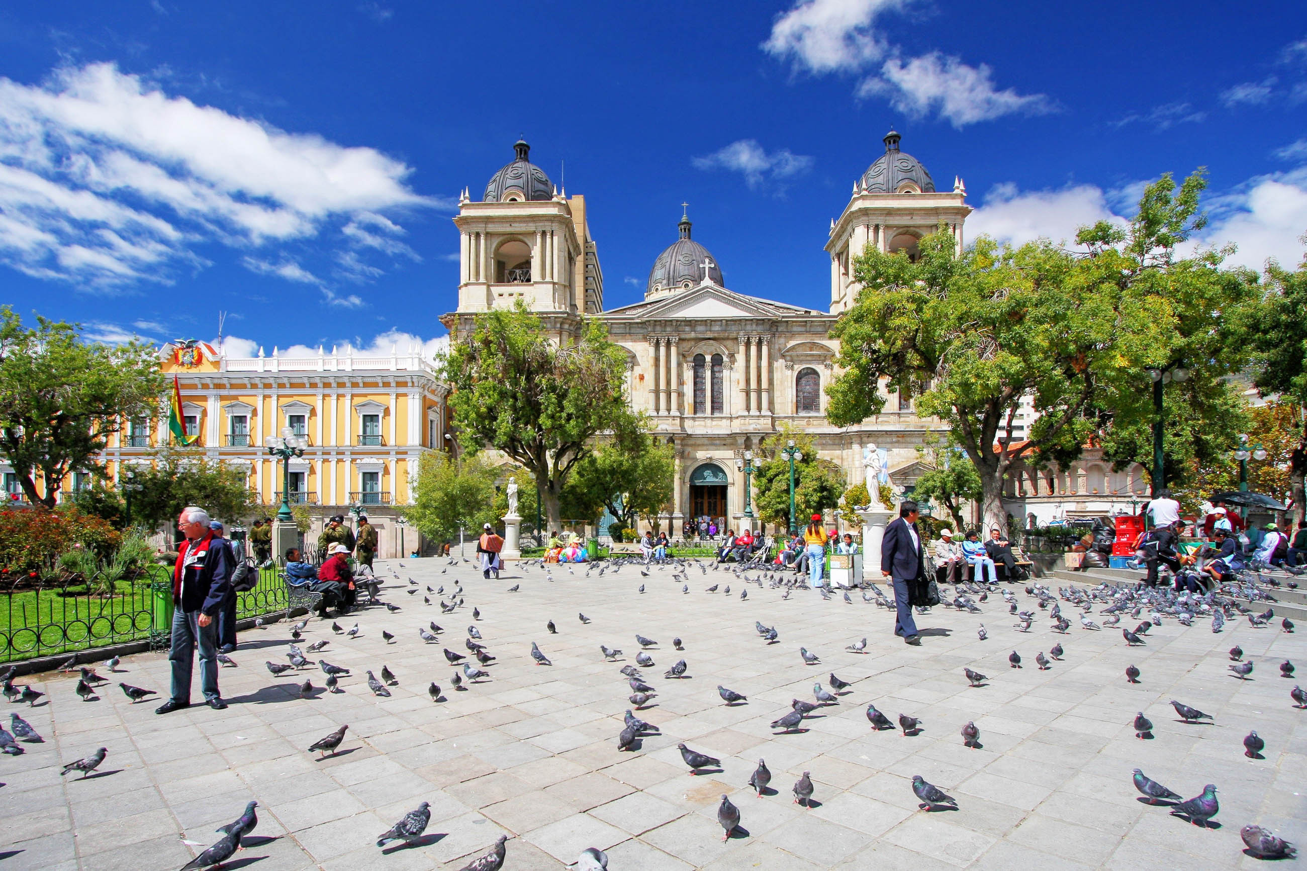 La Paz Bolivia, Travels, Plaza Murillo, Franks Travelbox, 2600x1740 HD Desktop
