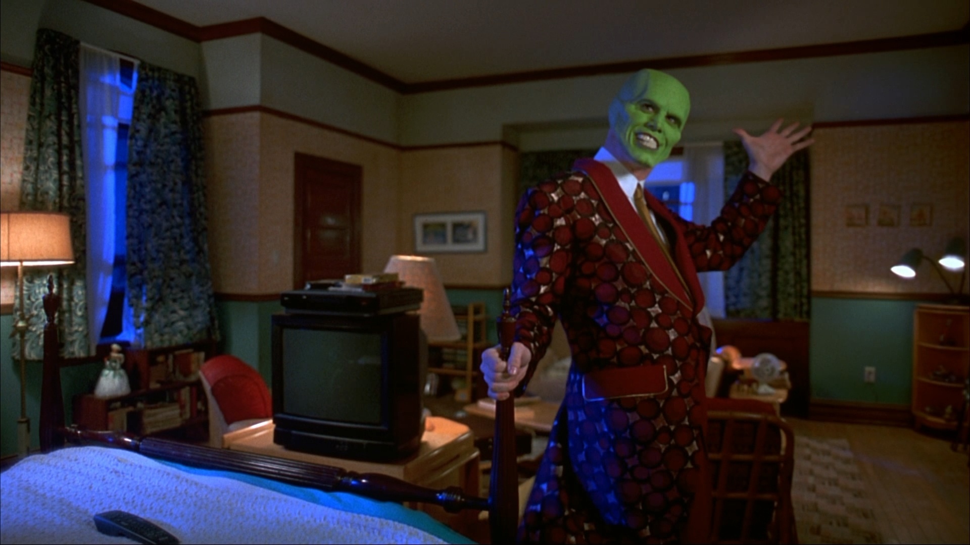 Jim Carrey, The Mask Blu-ray, Movie review, Comedy classic, 1920x1080 Full HD Desktop