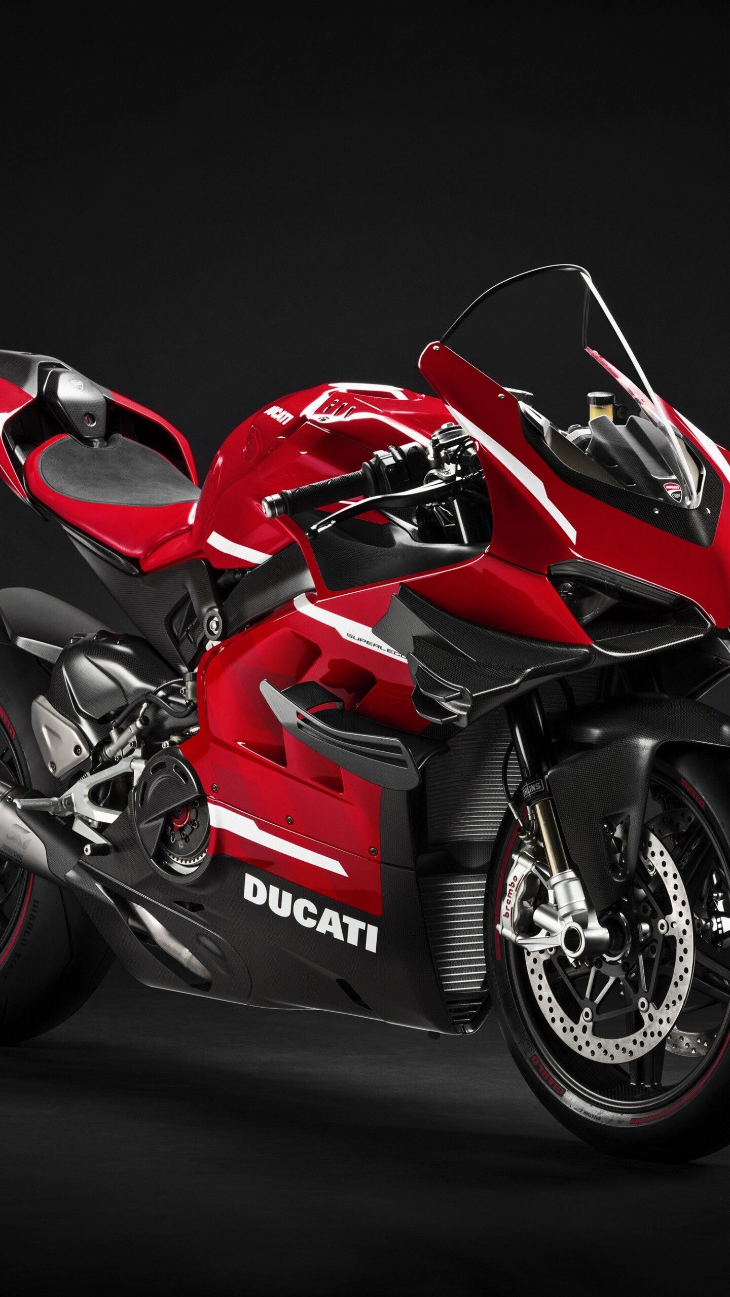 Ducati Superleggera V4 wallpaper, Diablo Supercorsa SP, Blackdark, Sports bike excellence, 1440x2560 HD Phone