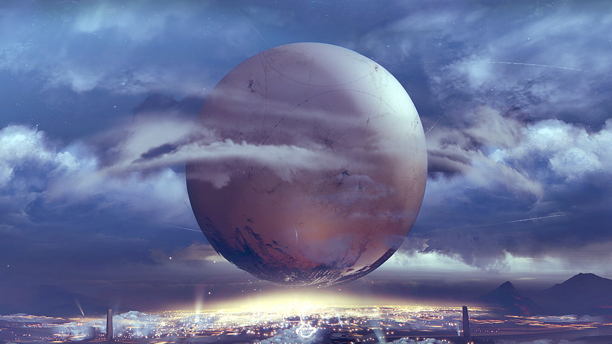 Traveler, Destiny Wallpaper, 2050x1160 HD Desktop