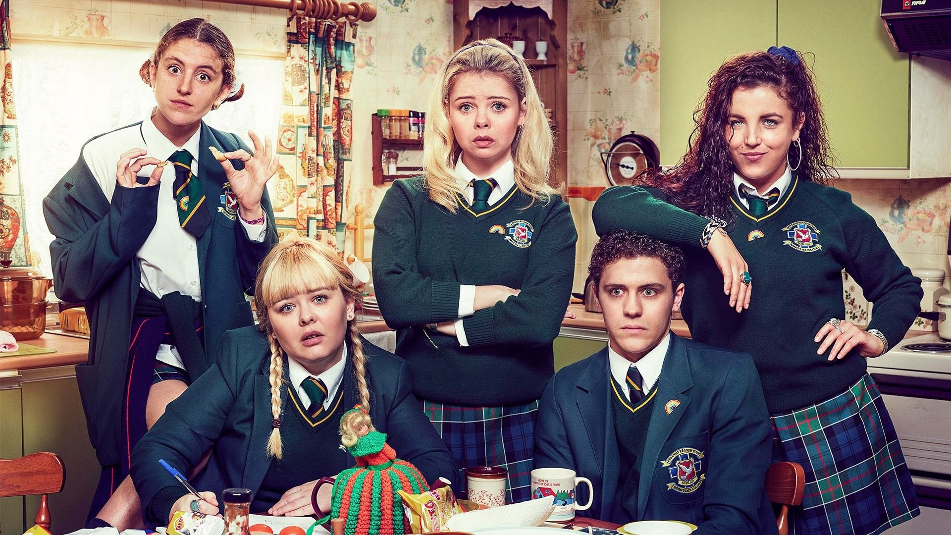 Nicola Coughlan, Season 3 release, Netflix estimates, Eager anticipation, 1920x1080 Full HD Desktop