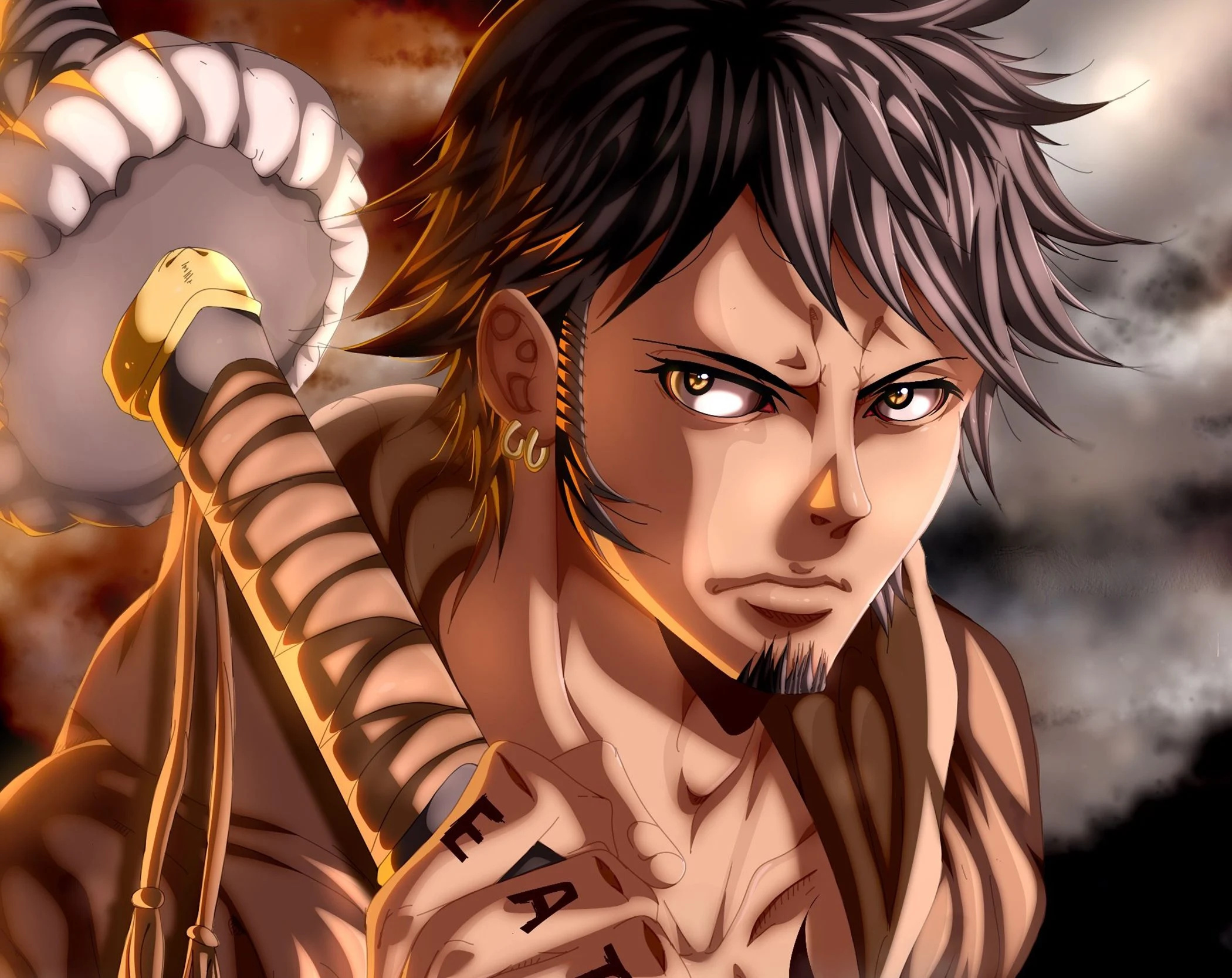 Trafalgar Law, One Piece wallpaper, Top rated anime, Pirate captain, 2100x1670 HD Desktop
