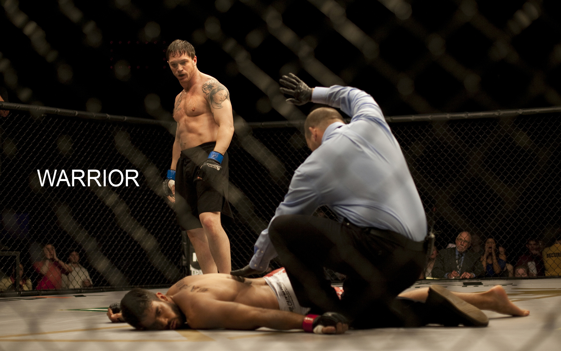 Warrior movie, Hardy's performance, Serene martial arts, Emotional intensity, 1920x1200 HD Desktop