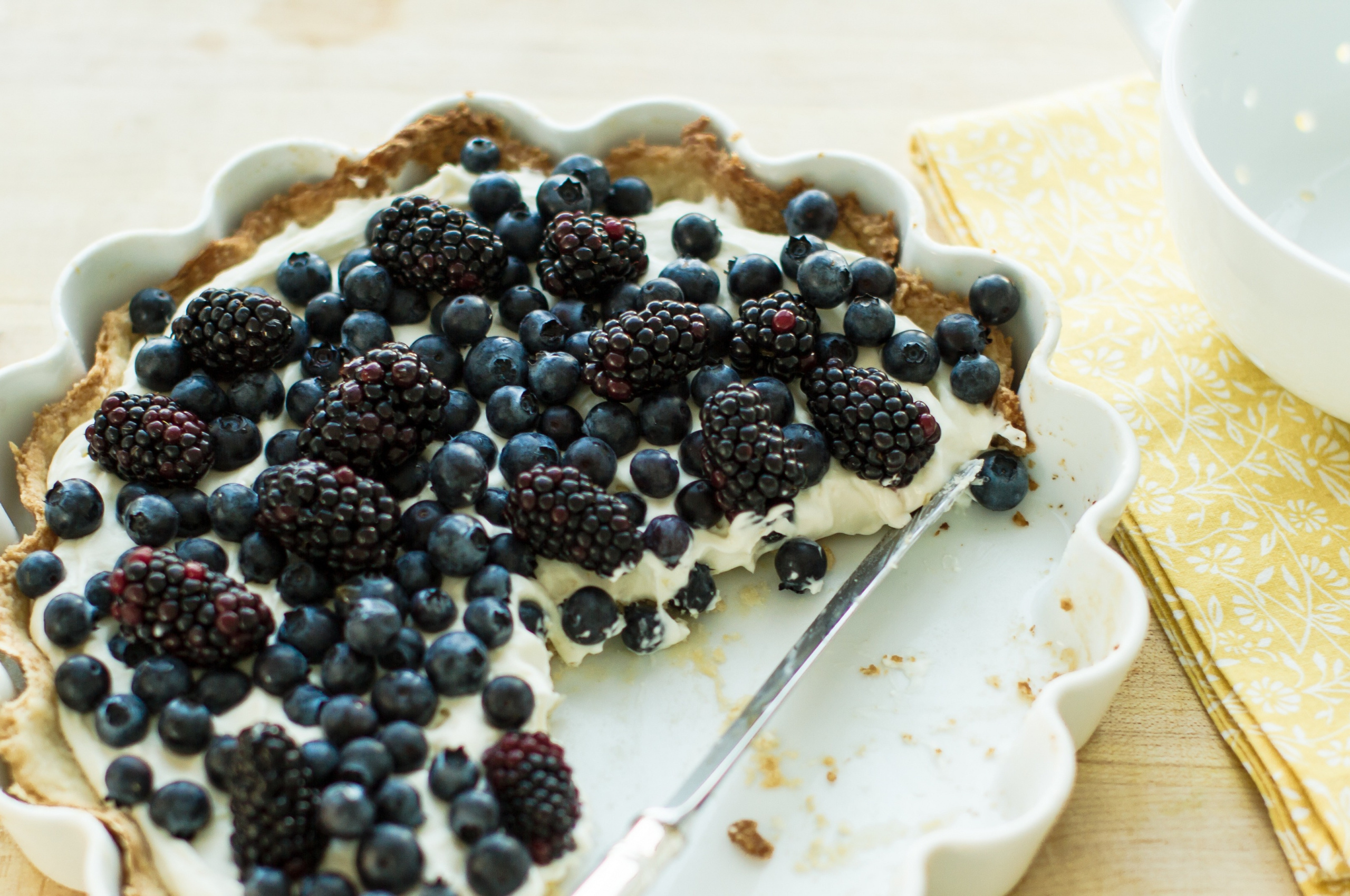 Blackberry, Cheesecake wallpaper, High resolution, Free download, 2560x1700 HD Desktop
