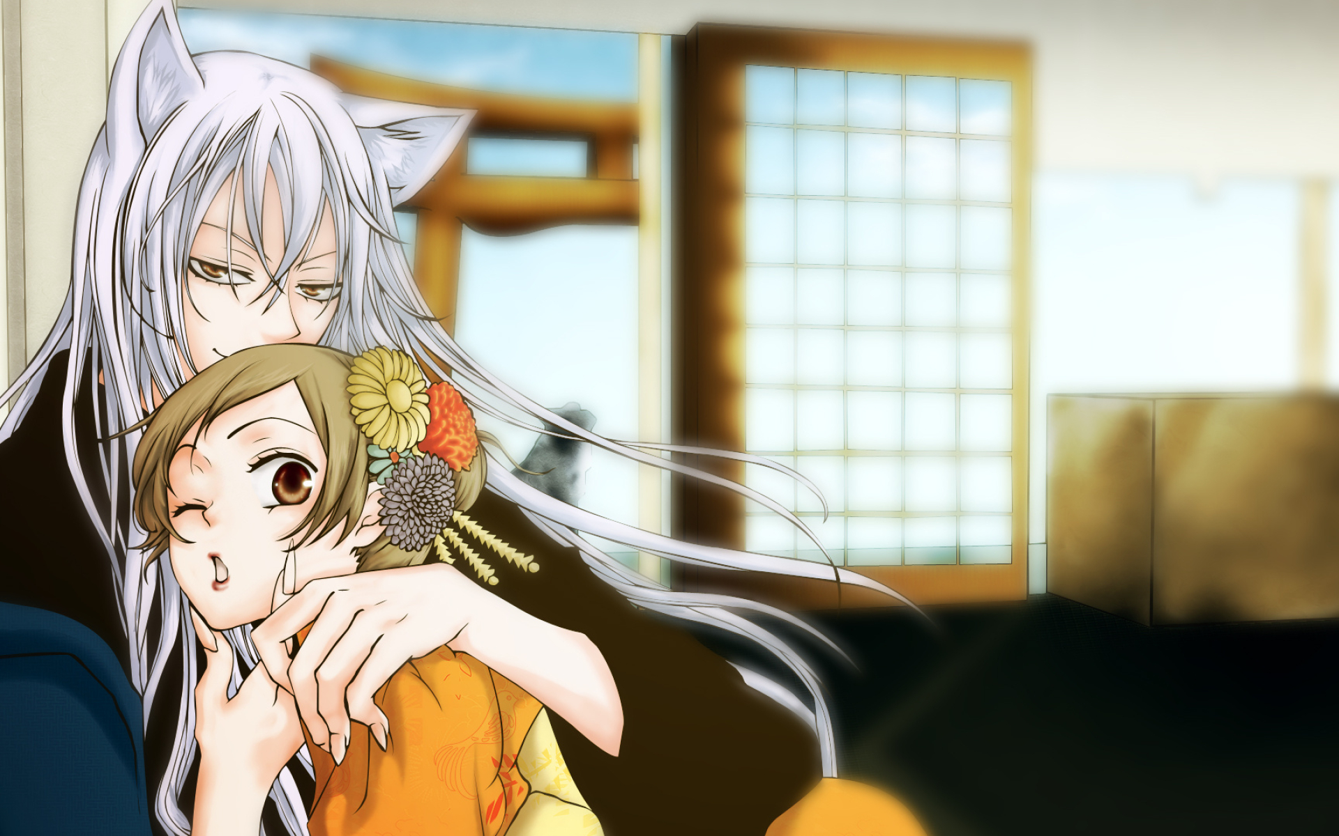 Kamisama (Anime), Kitsune theme, Fox spirit, Minitokyo gallery, 1920x1200 HD Desktop