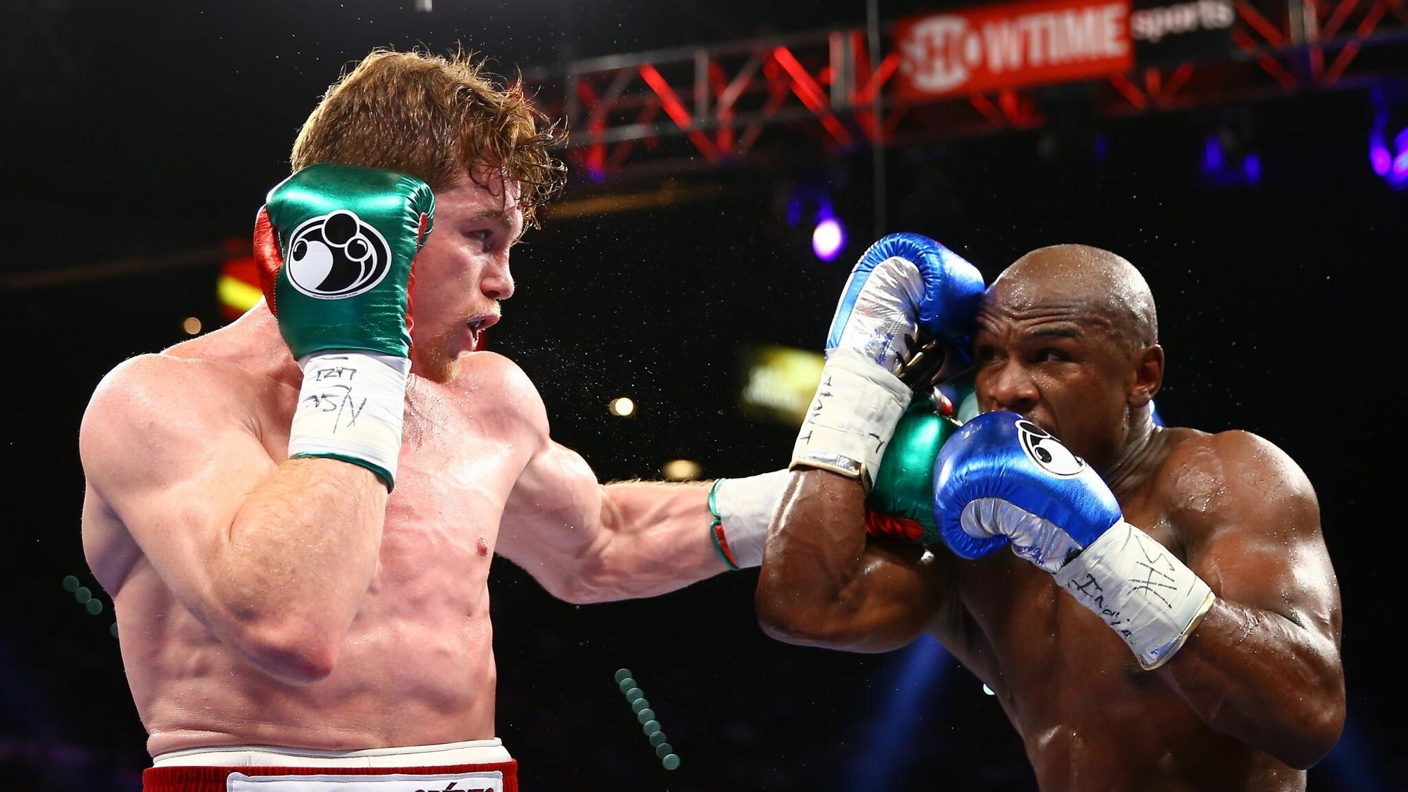 Floyd Mayweather Jr., Saul Alvarez Wallpaper, 2050x1160 HD Desktop