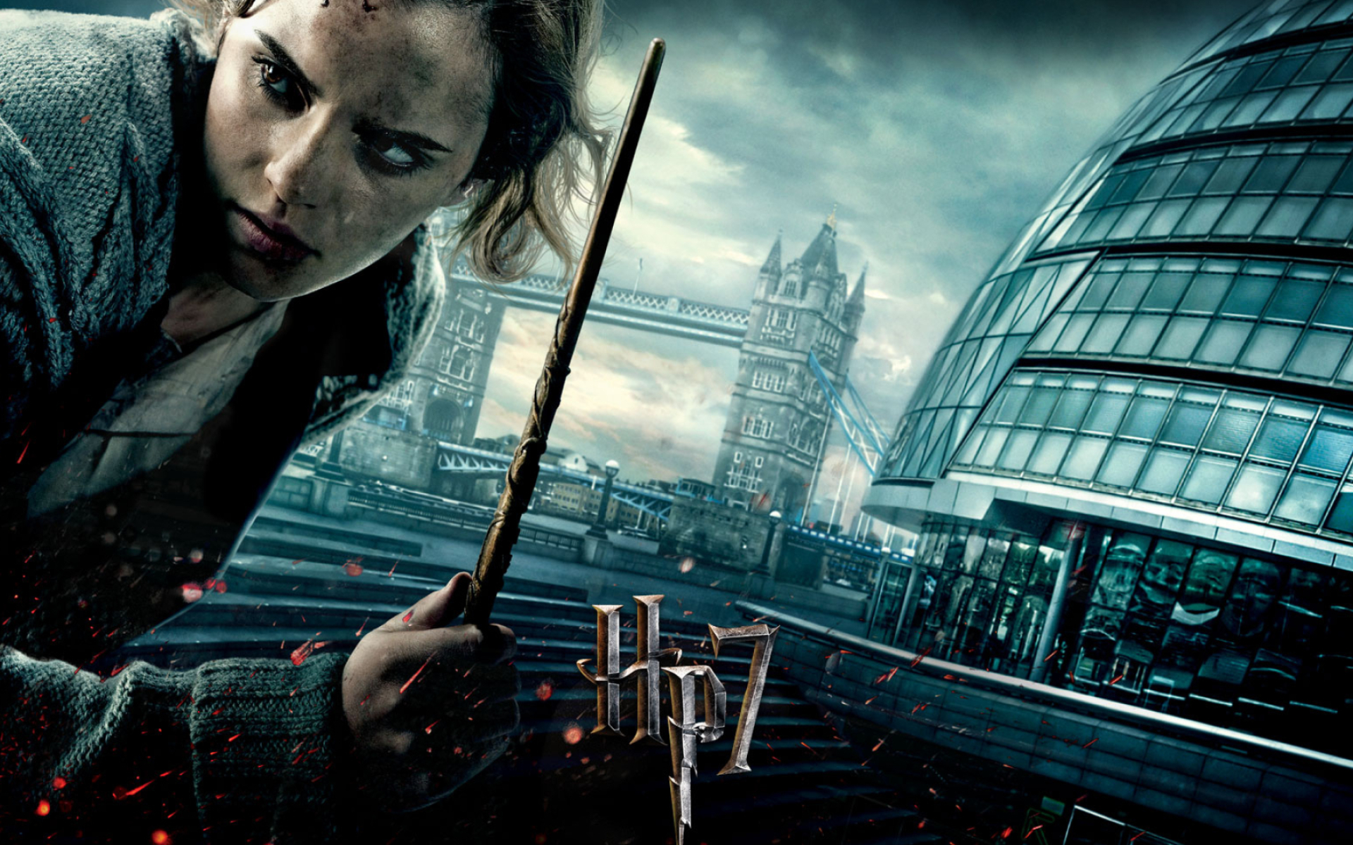 Deathly Hallows, Hermione, Desktop Wallpaper, 1920x1200 HD Desktop