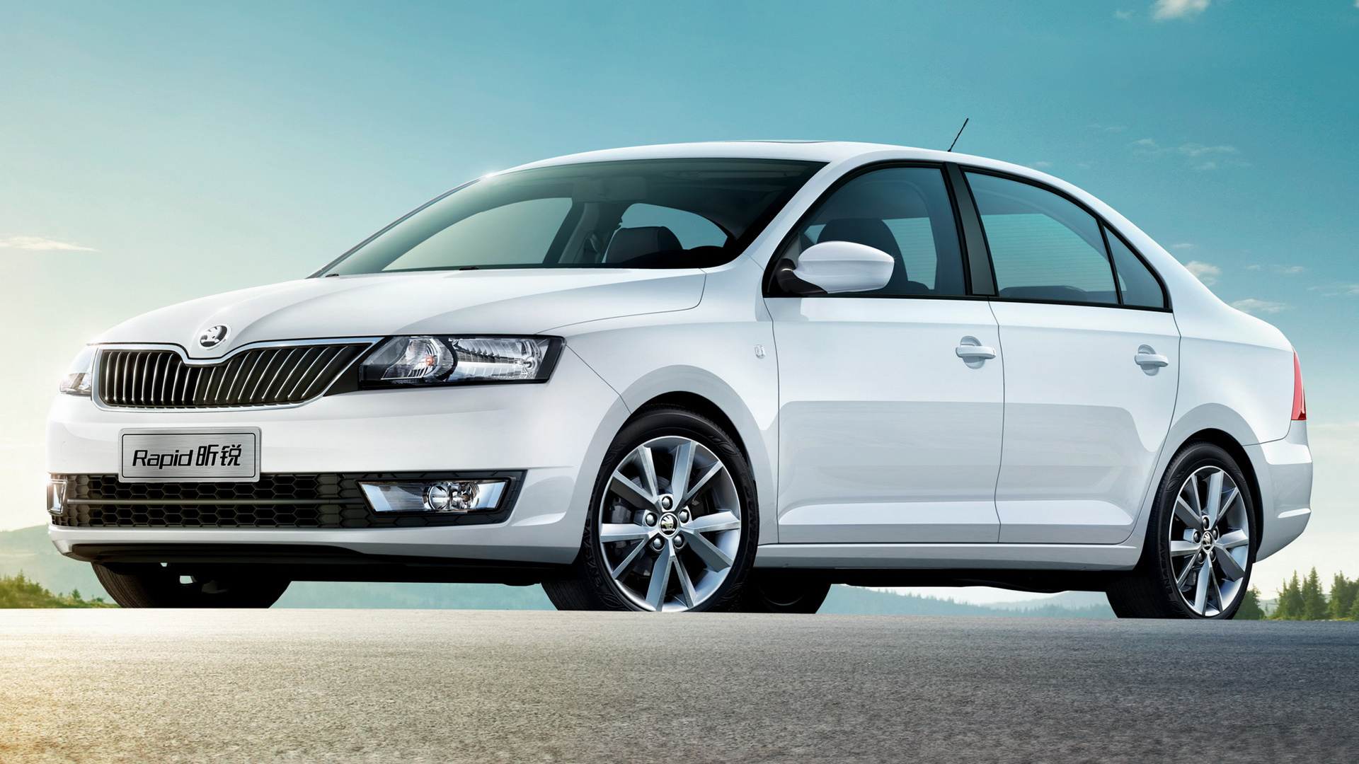 2013 Model, Skoda Rapid Wallpaper, 1920x1080 Full HD Desktop