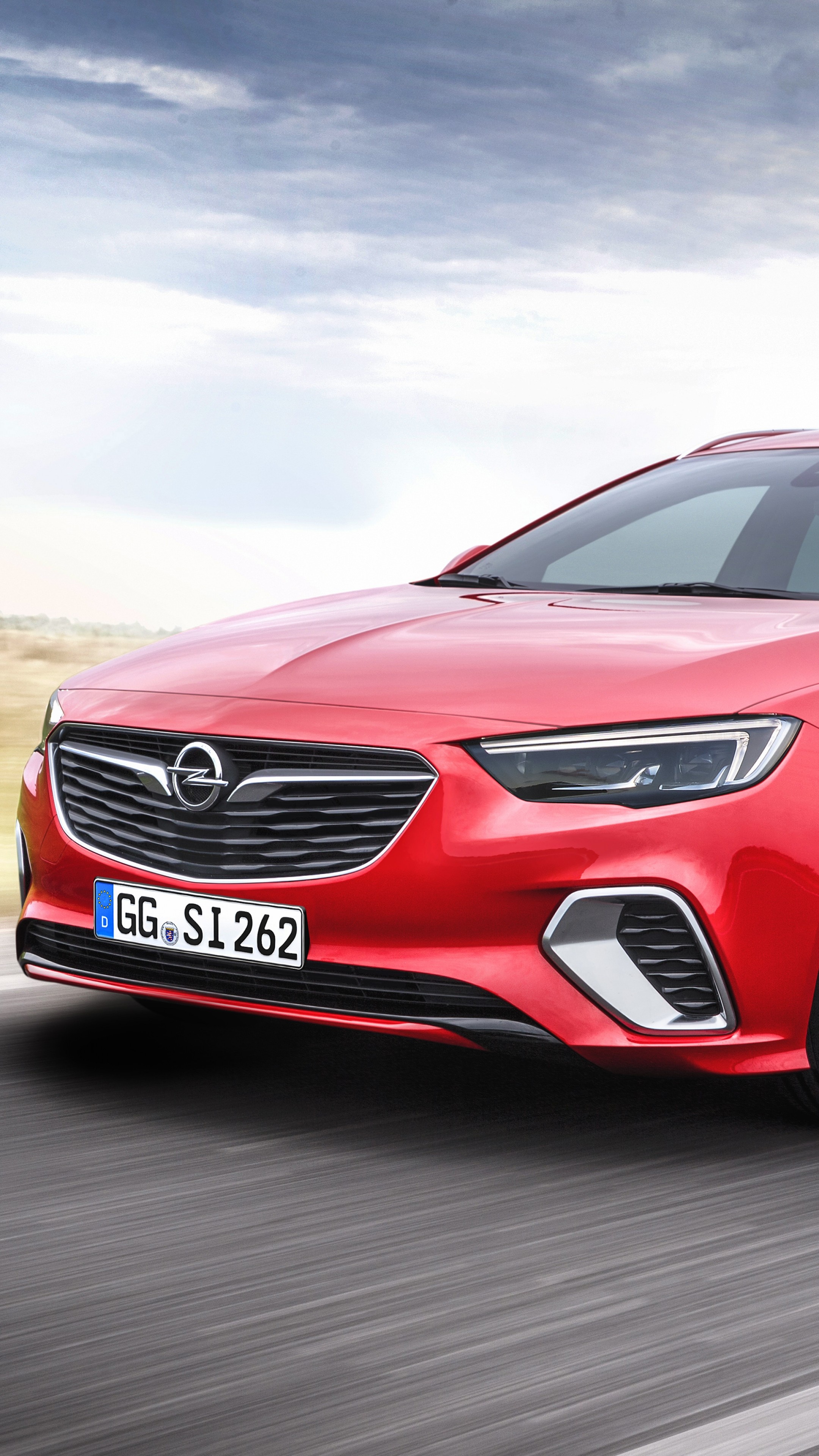 Opel Insignia, Gsi model, Striking 4k wallpaper, 2160x3840 4K Phone