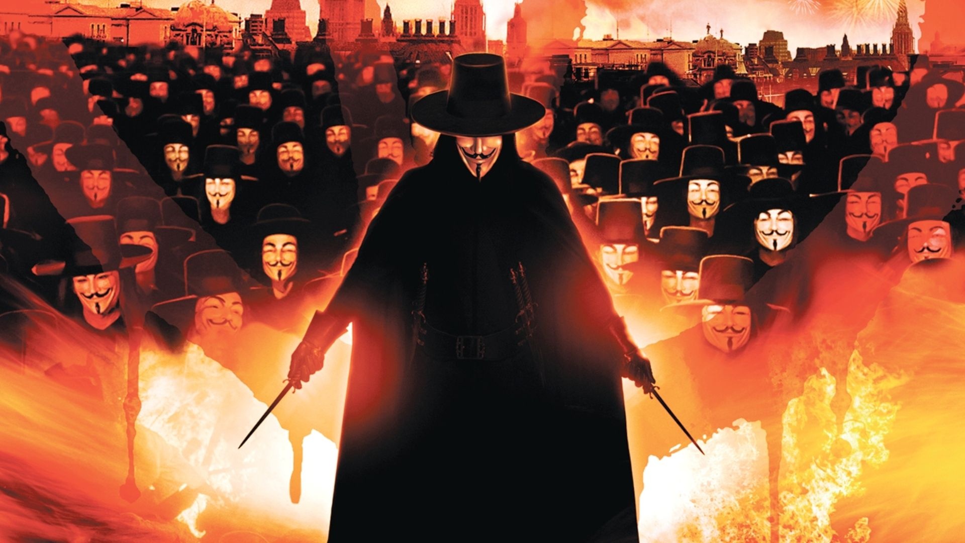 Fawkes, V for Vendetta, Film wallpaper, 1920x1080 Full HD Desktop