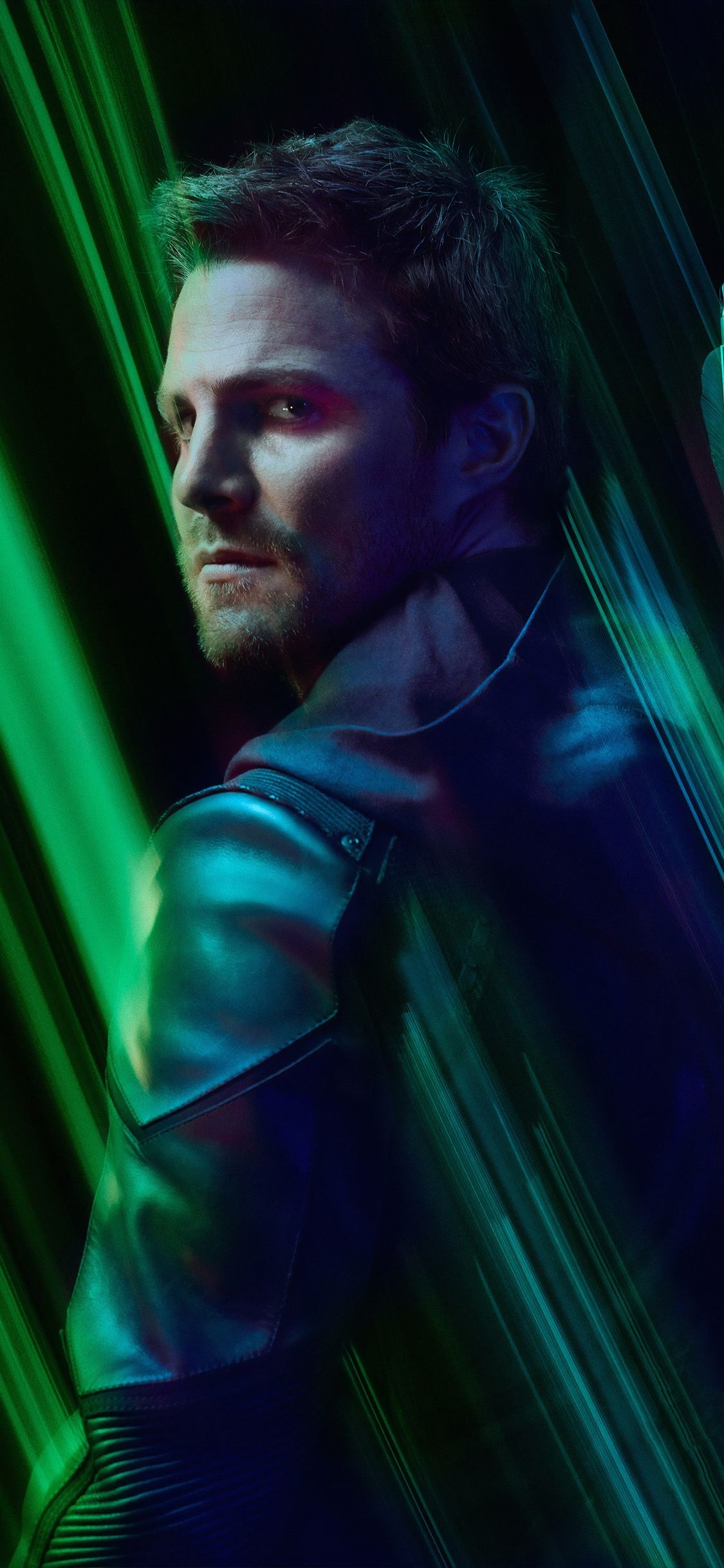 Oliver Queen in Arrow, Season 8, iPhone wallpapers, 1130x2440 HD Phone