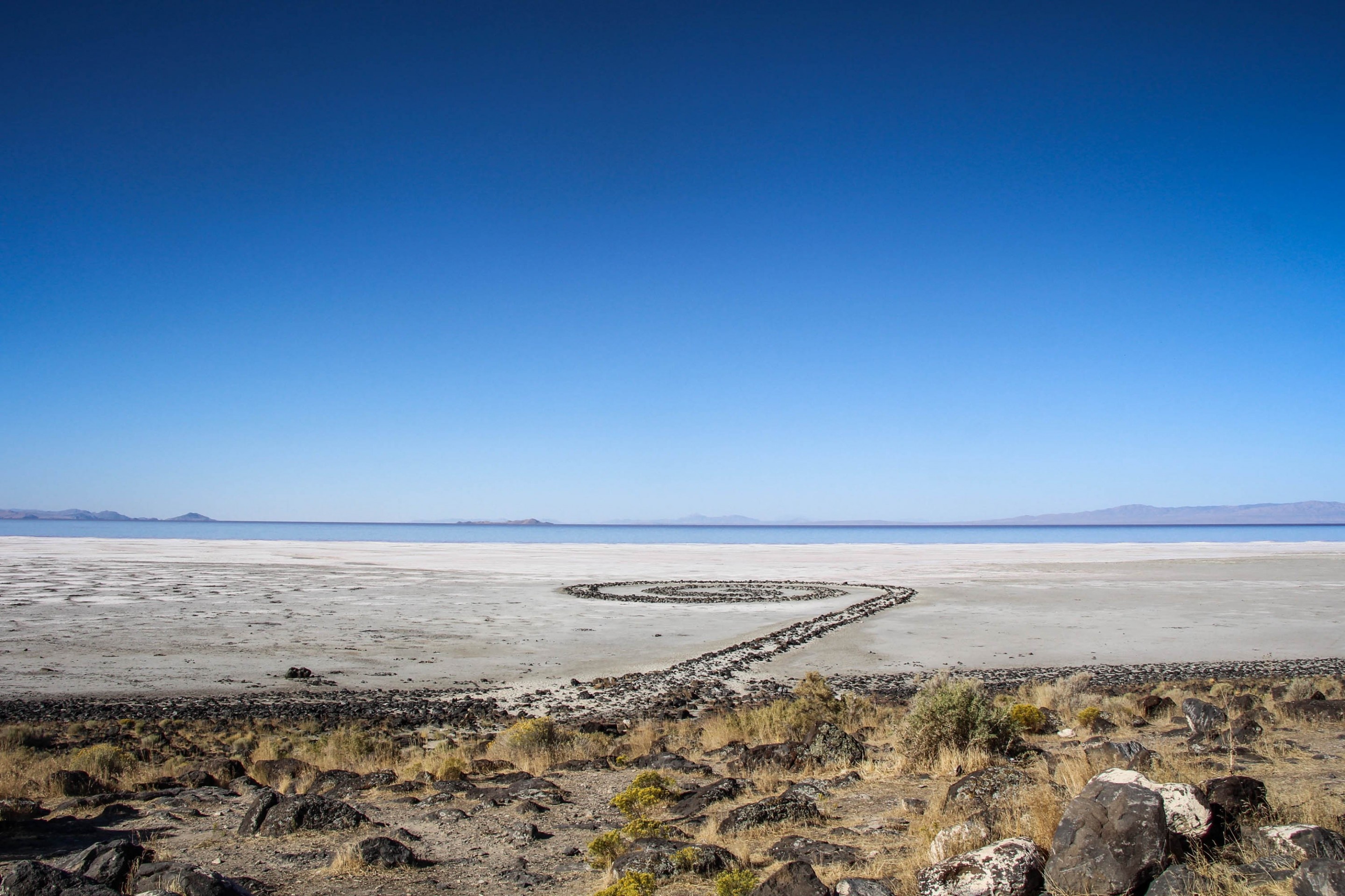Great Salt Lake, Pink water location, Lake exploring, The Salt Project recommendation, 2880x1920 HD Desktop