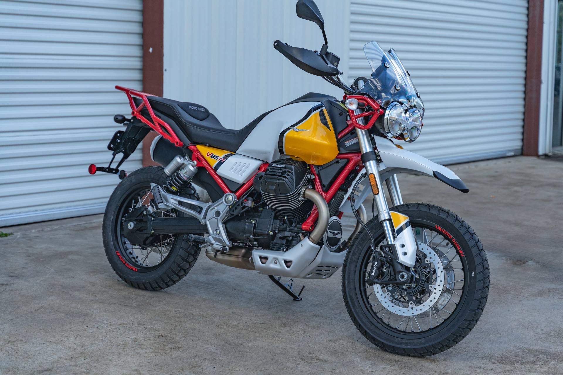 Moto Guzzi V85 TT, Adventure Giallo Sahara, New model 2020, Houston TX, 1920x1280 HD Desktop
