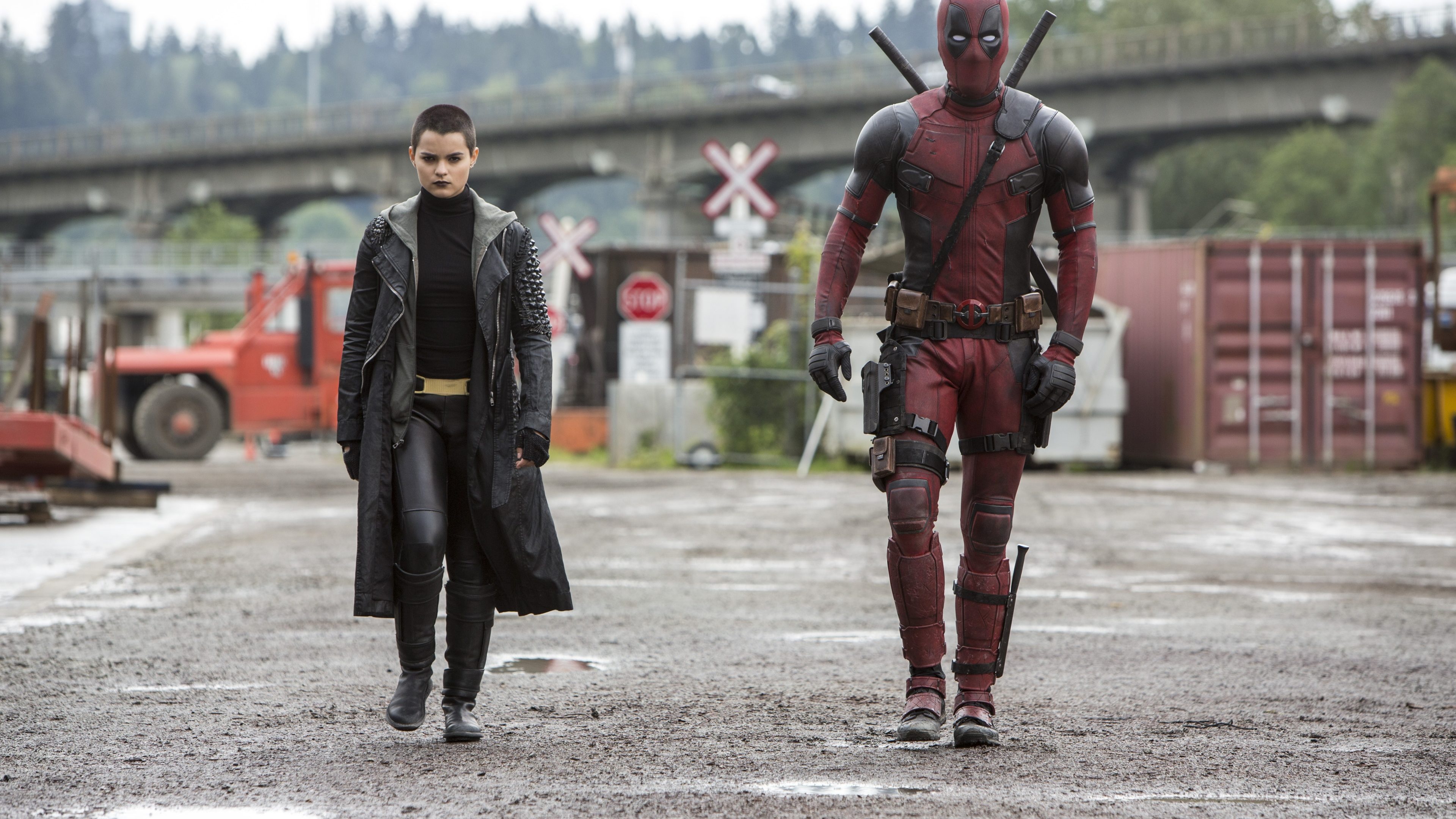 Deadpool 2016 movie, Negasonic Teenage Warhead, 5K UHD wallpaper, 3840x2160 4K Desktop