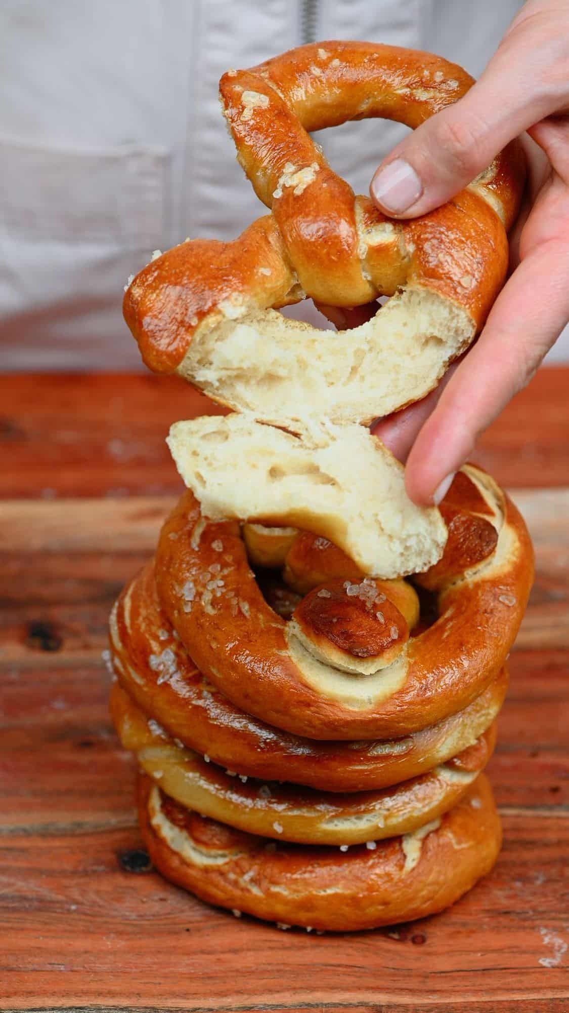 Pretzel, Make soft pretzels, Alphafoodie, Food, 1130x2000 HD Phone