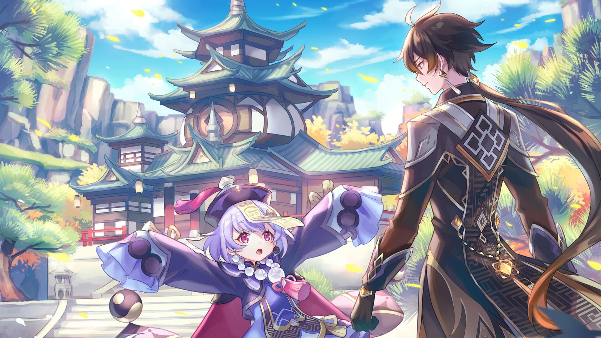 Genshin Impact gaming, Desktop wallpapers, Phone backgrounds, Laptop images, 1920x1080 Full HD Desktop