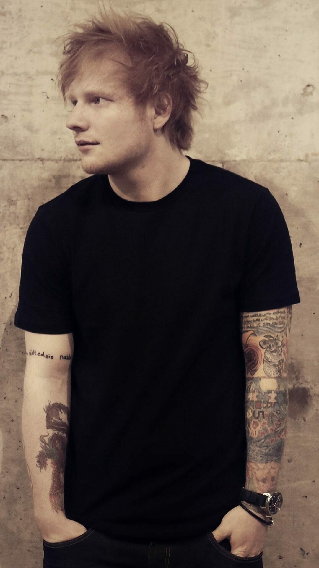 Ed Sheeran, Musician icon, Android wallpaper, iPhone background, 1080x1920 Full HD Phone
