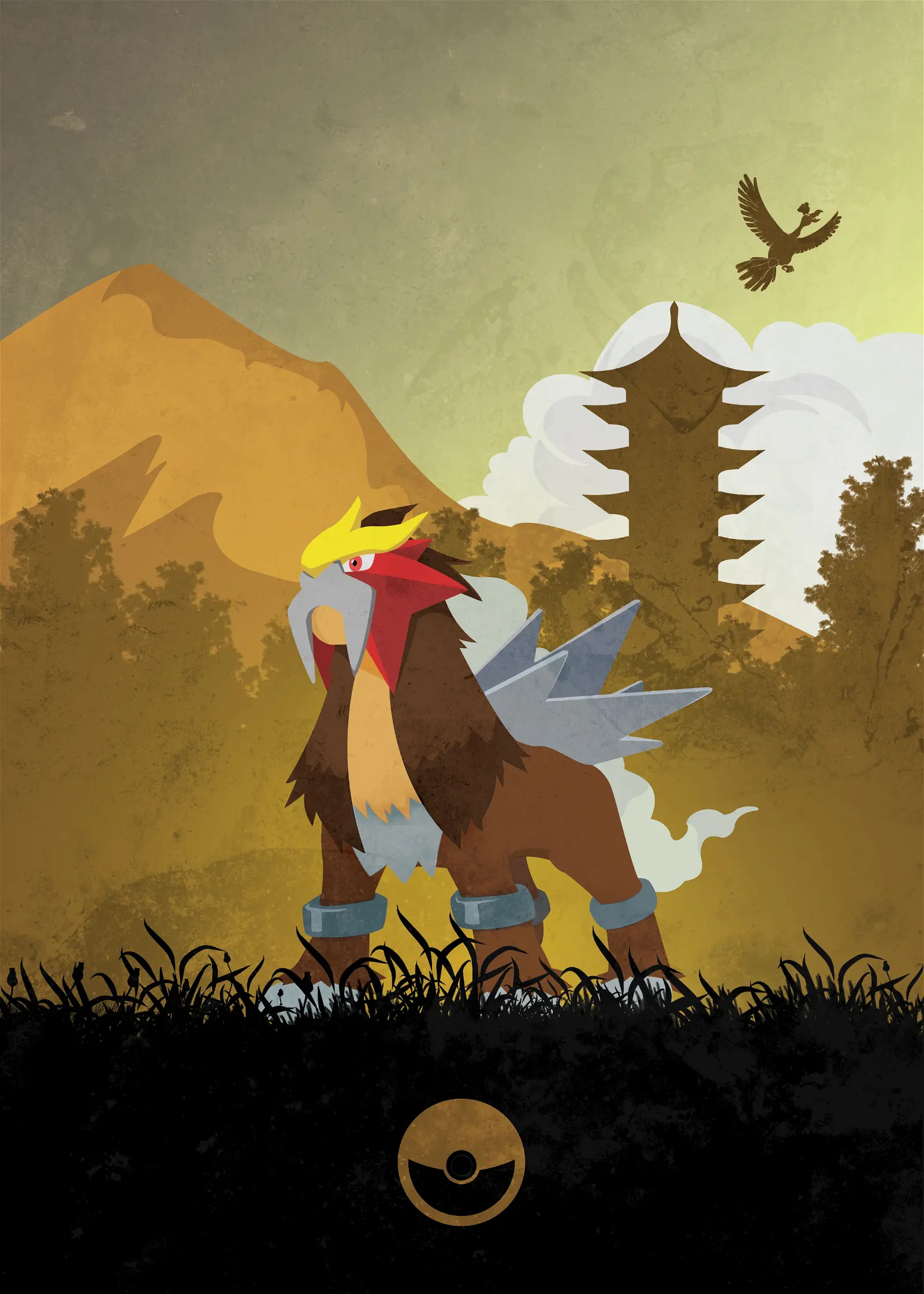 Legendary Pokmon, Mythical creatures, Powerful guardians, Legendary aura, 1600x2240 HD Phone