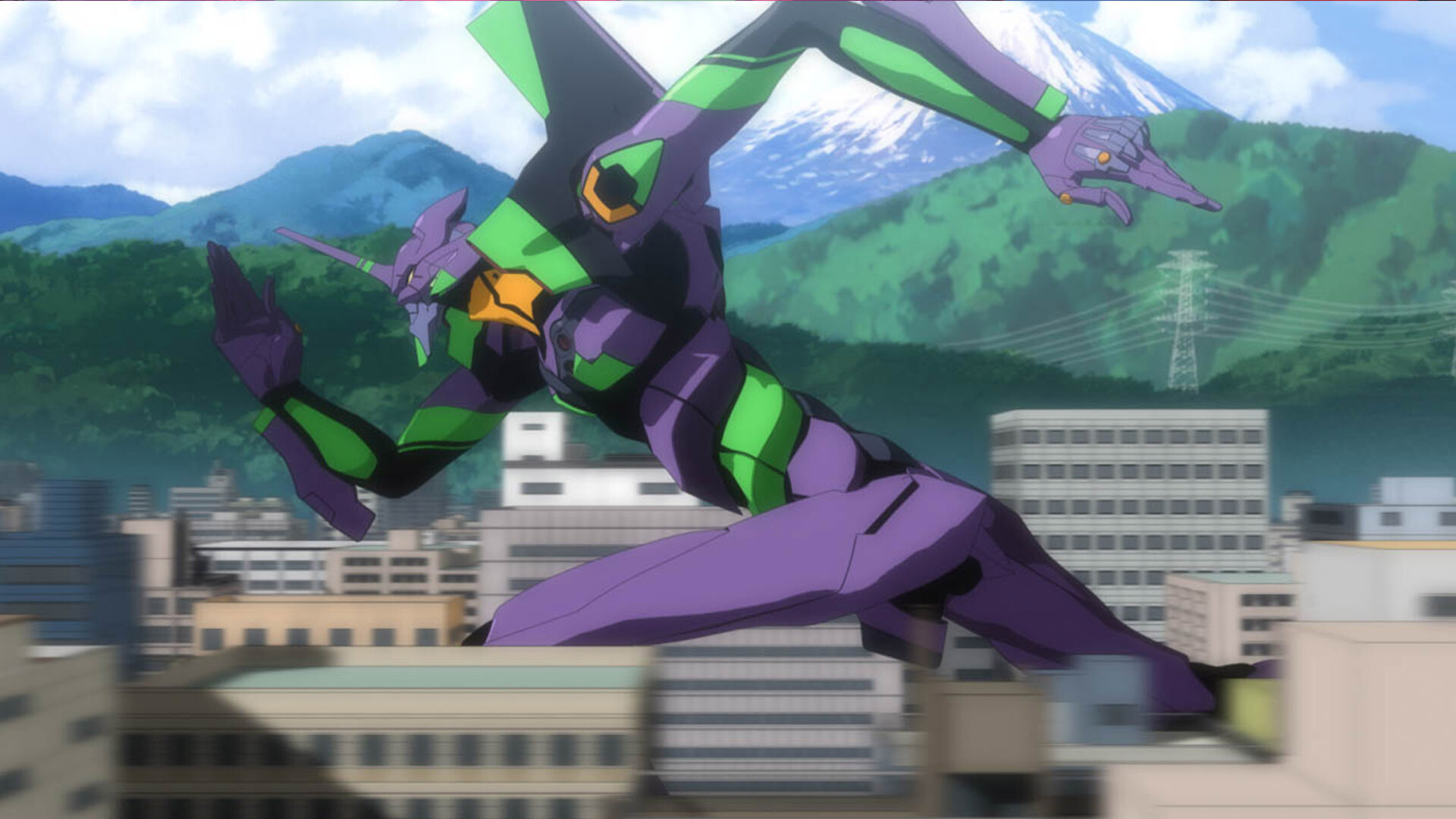 All 4 Evangelion movies, Streaming on Amazon Prime, Latest installment, Must-watch for fans, 1920x1080 Full HD Desktop