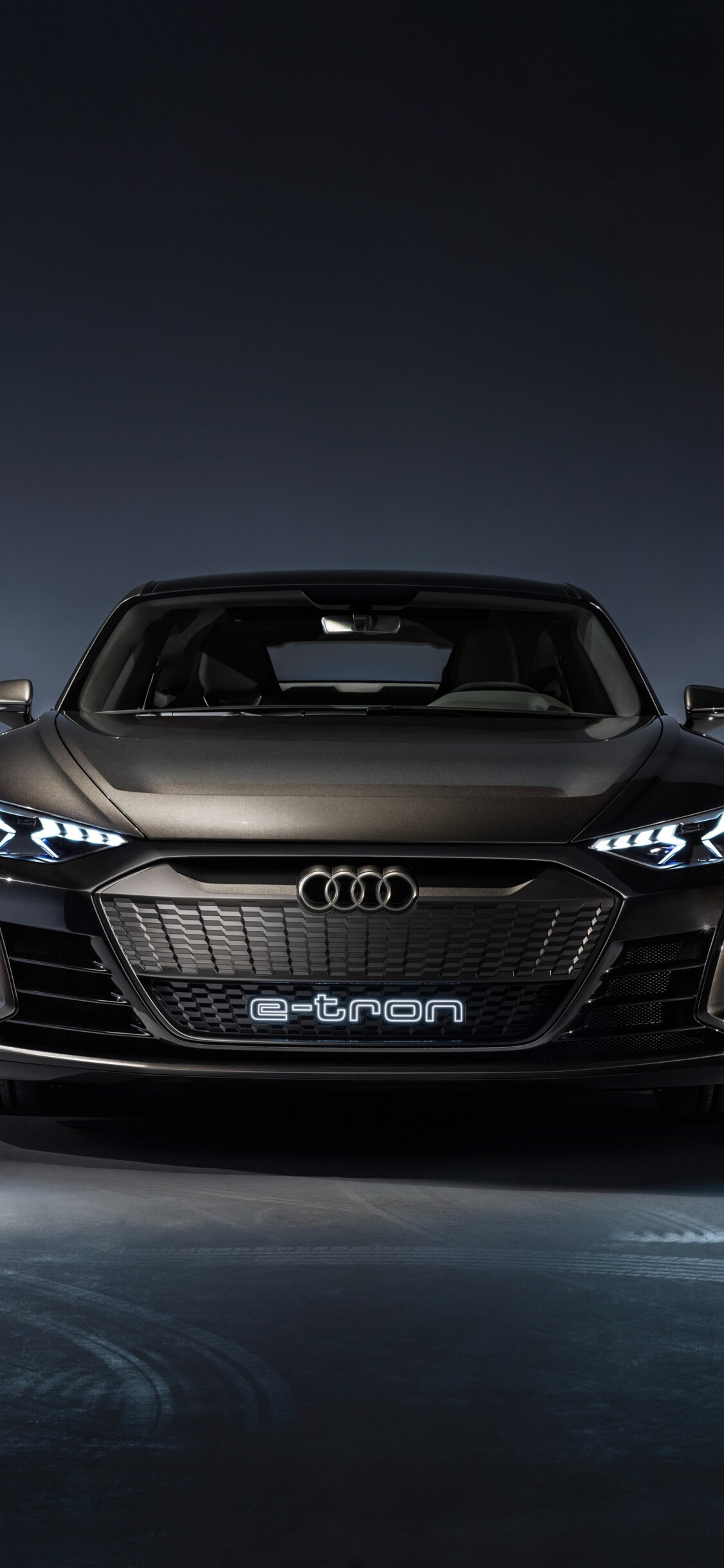 Download the Audi e-tron GT Concept 2019 car wallpaper for iPhone X, Cutting-edge technology, Visual brilliance, Automotive elegance, 1130x2440 HD Phone