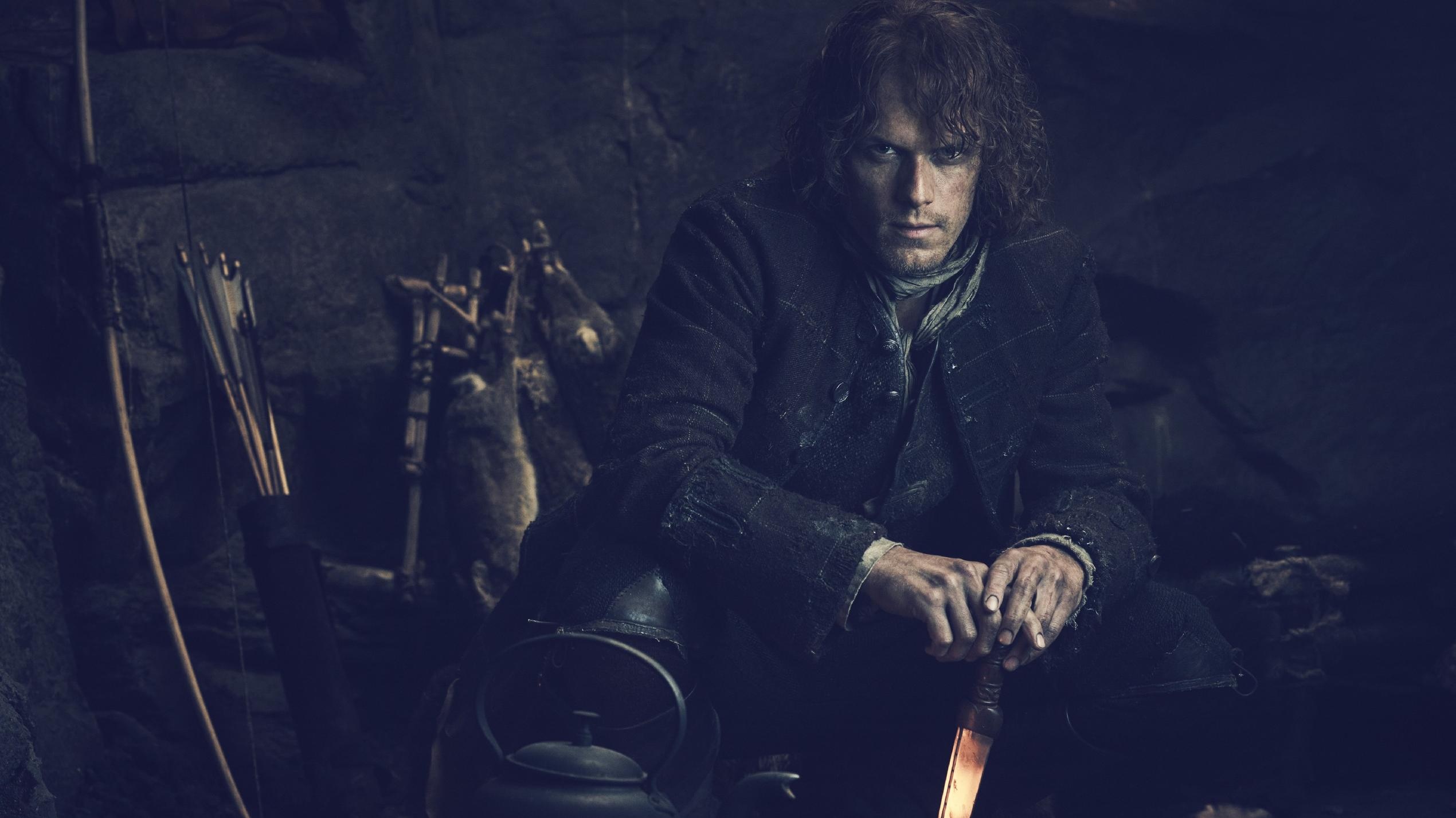 Outlander TV series, Exclusive interview, In-depth discussion, Behind-the-scenes insights, 2540x1430 HD Desktop
