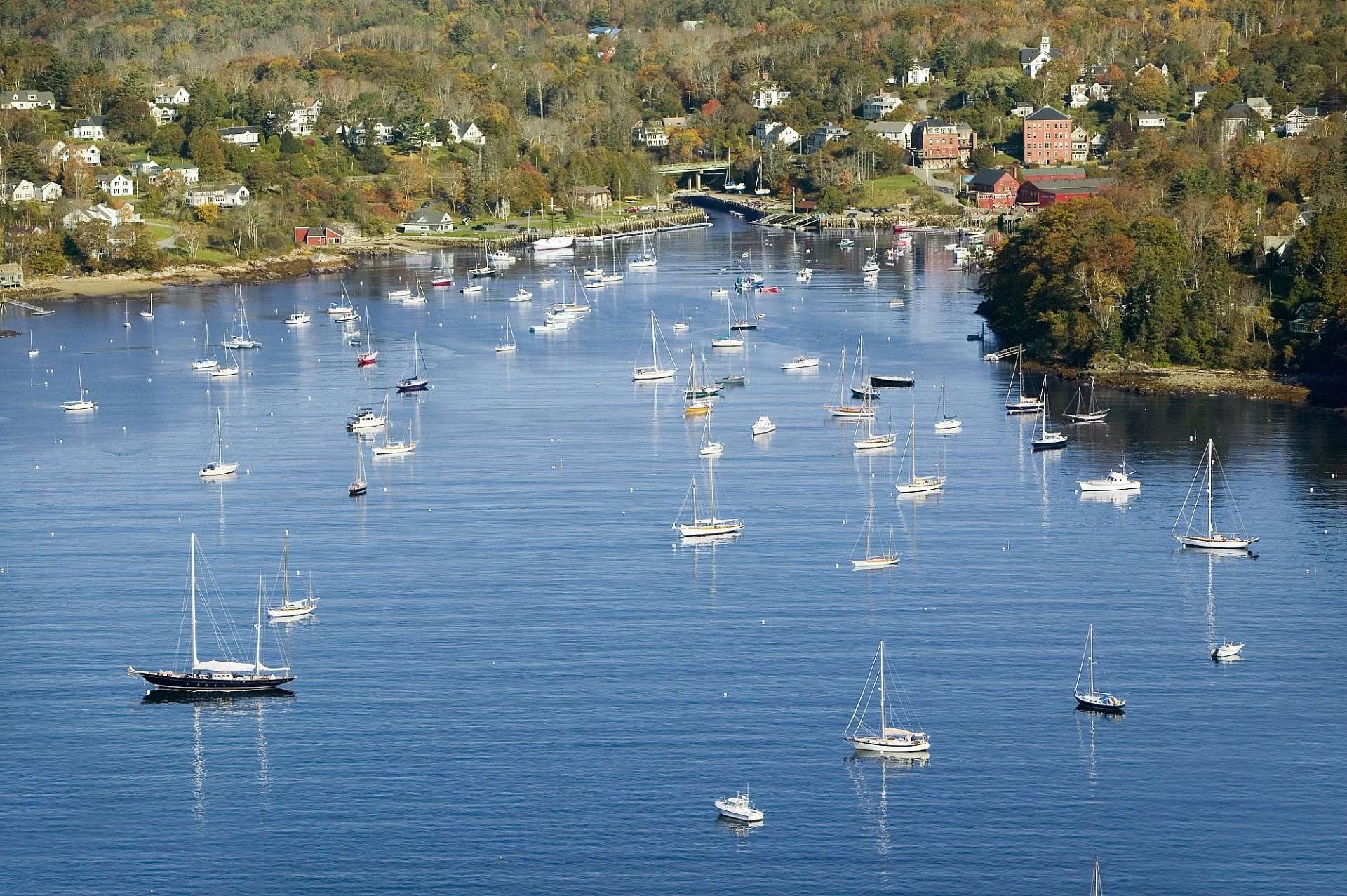 Camden Harbor, Maine Wallpaper, 1920x1280 HD Desktop