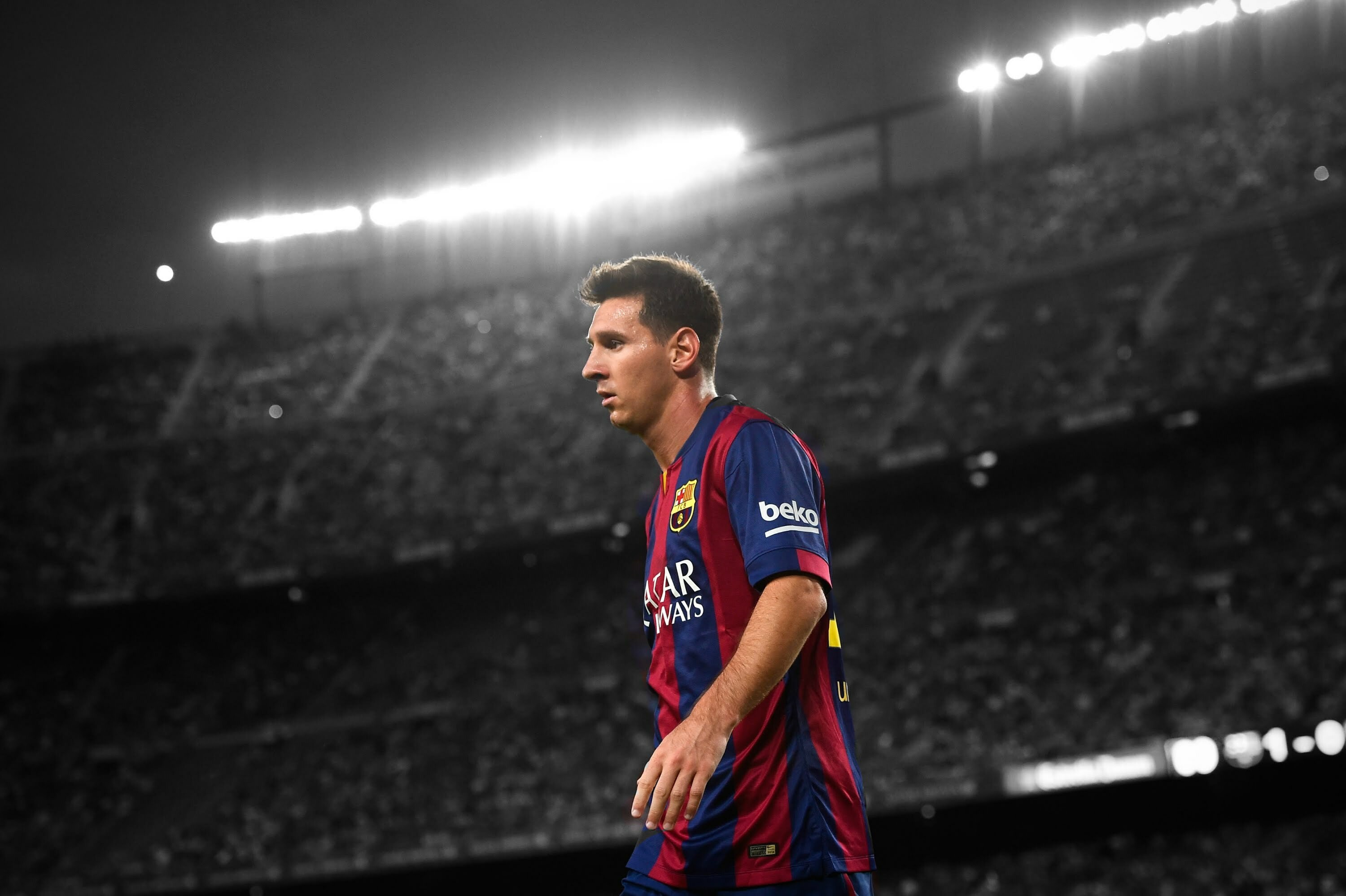 Lionel Messi: Wallpaper for laptop, Football legend, 3000x2000 HD Desktop