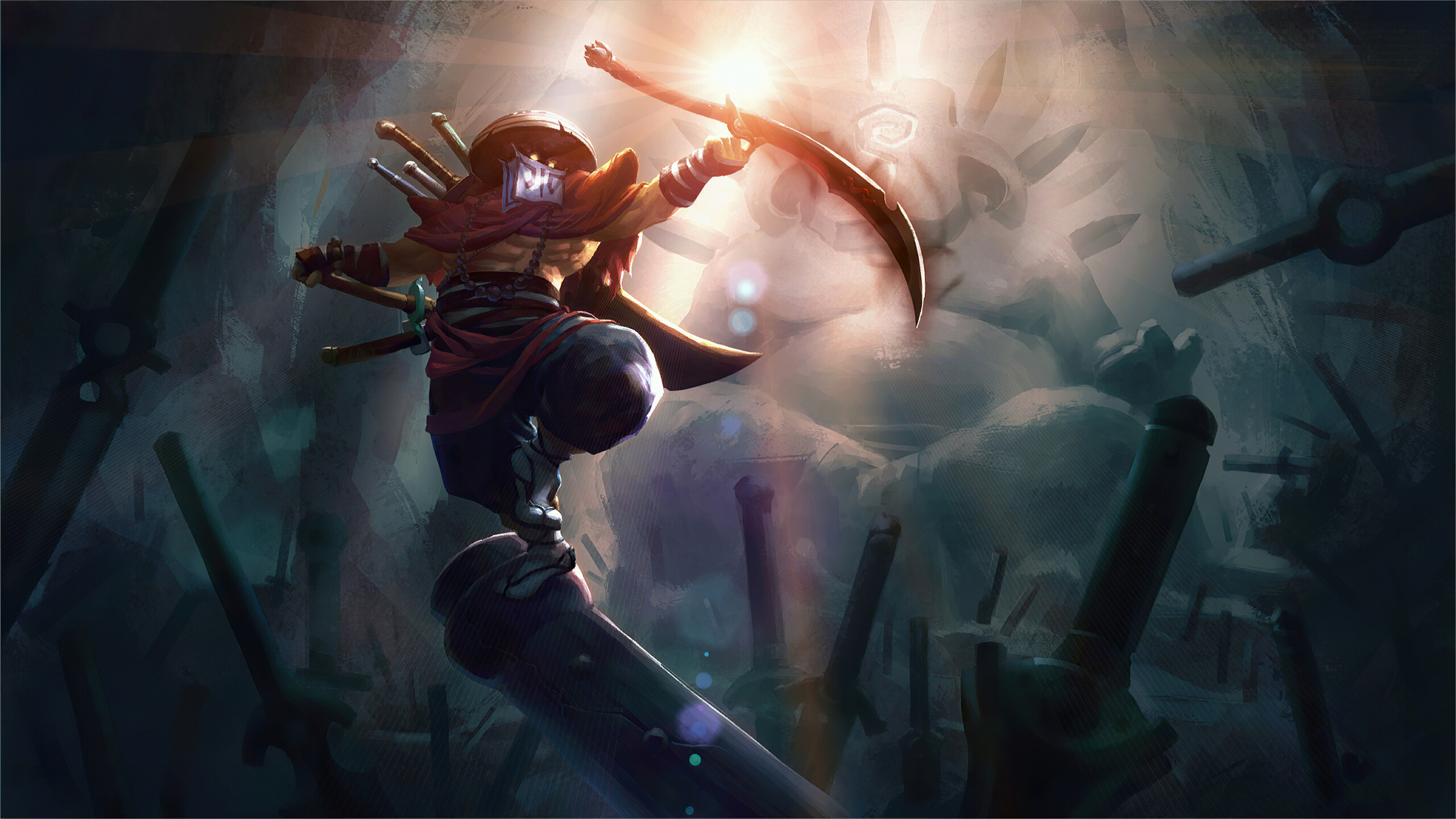 Juggernaut, Dota 2 Wallpaper, 2560x1440 HD Desktop