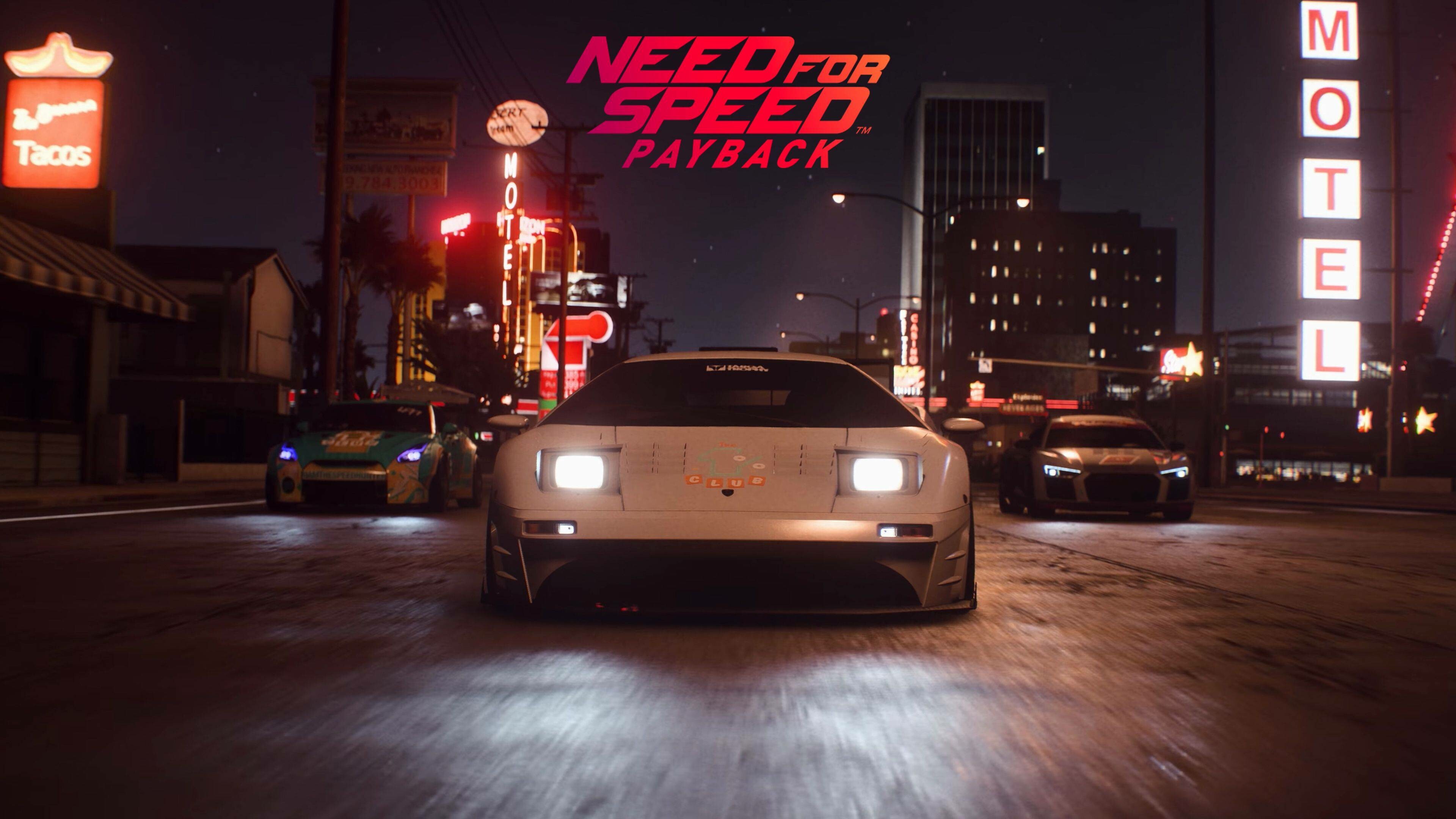 NFS Payback, Need for Speed Wallpaper, 3840x2160 4K Desktop