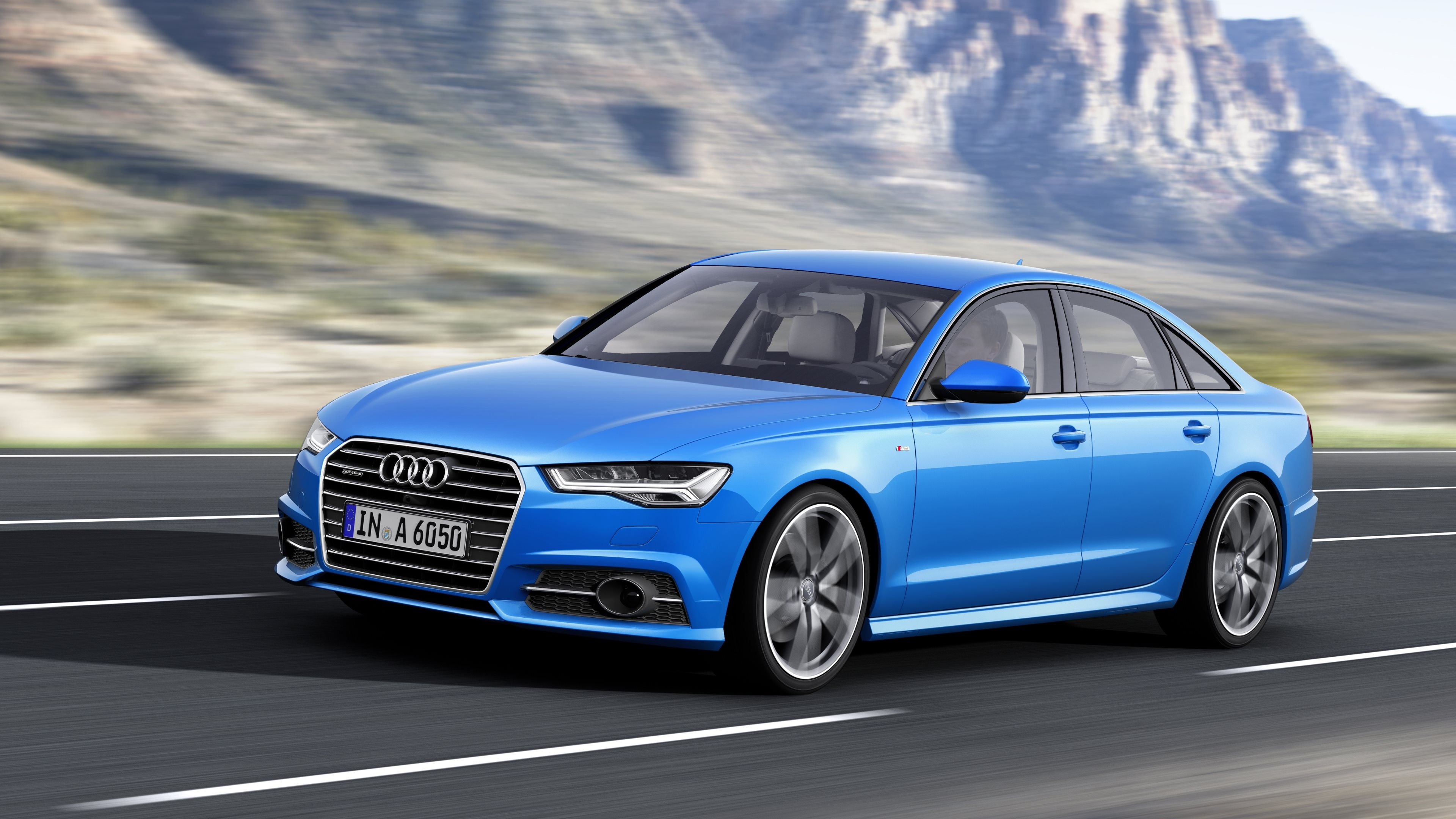 Audi A6, Sleek design, HD wallpapers, Audi brand, 3840x2160 4K Desktop