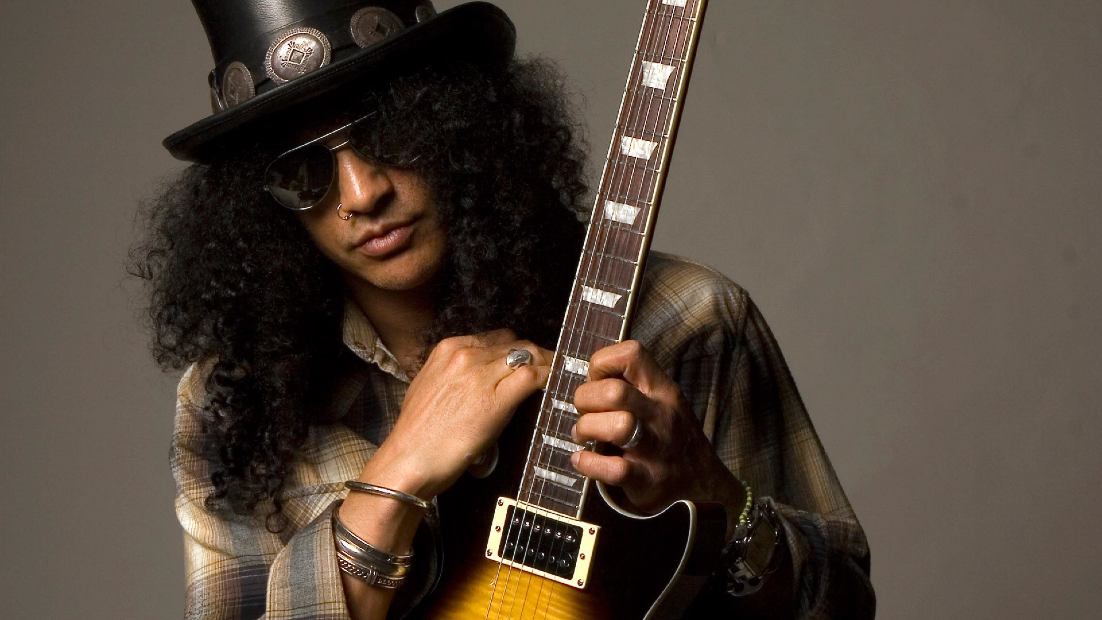 Slash, Guitar Player Wallpaper, 3840x2160 4K Desktop