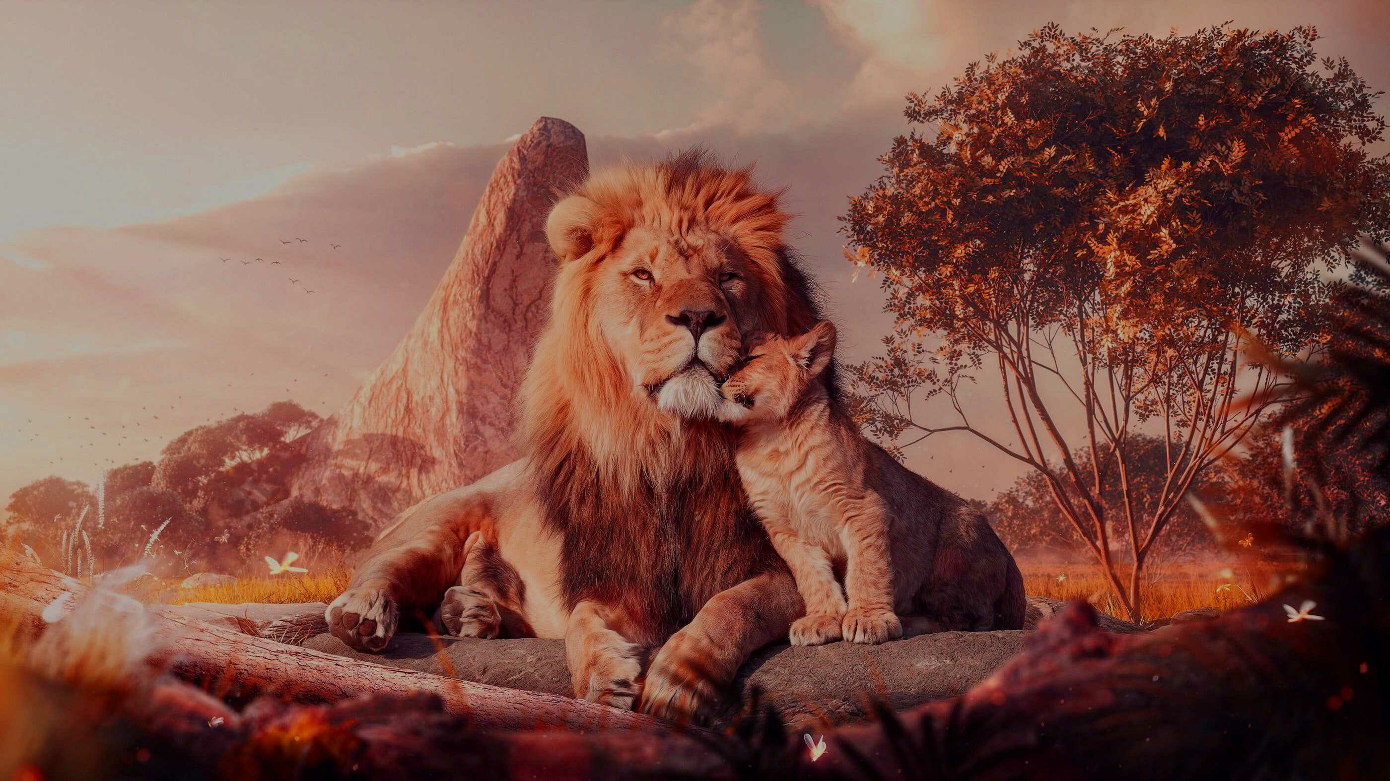 The Lion King, Desktop wallpaper, Wptunnel, 2800x1580 HD Desktop