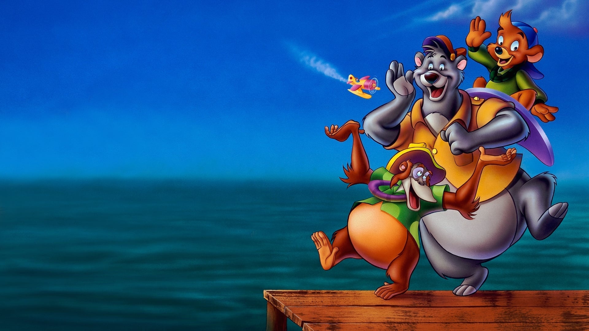 TaleSpin animation, TaleSpin TV series, 1990-1991, Backdrops, 1920x1080 Full HD Desktop