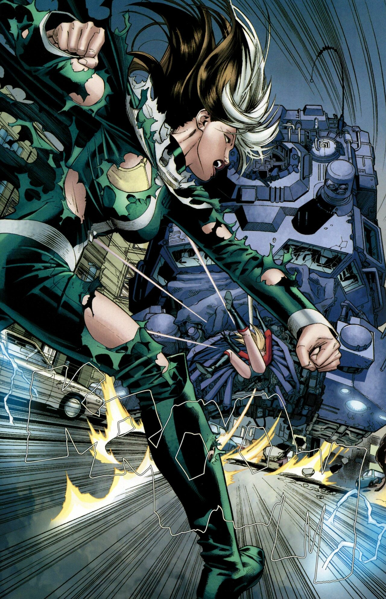 Rogue vs Ms. Marvel, Rogue Wallpaper, 1280x1990 HD Phone