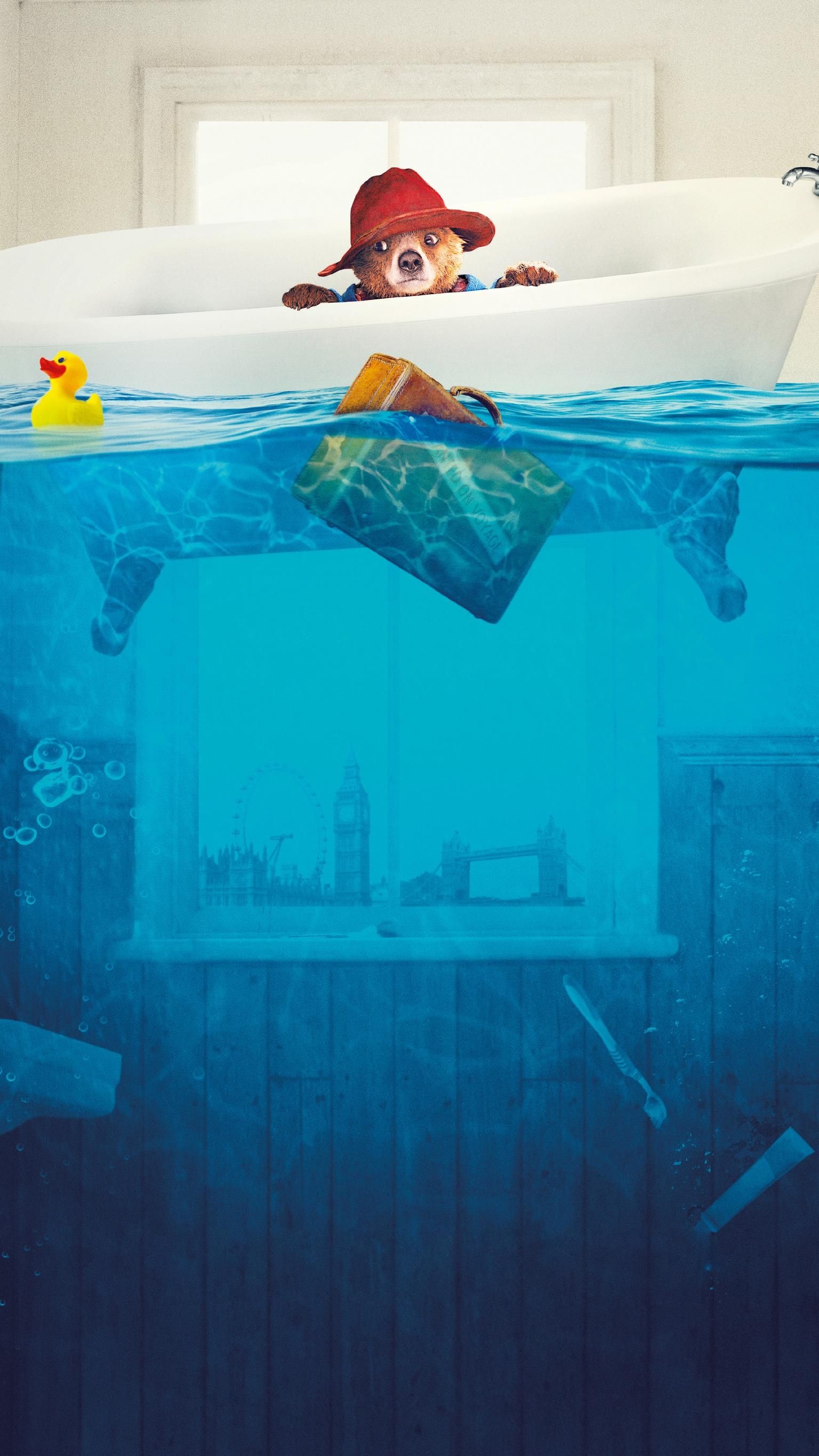 Paddington, 2014 movie, Phone wallpaper, Moviemania, 1540x2740 HD Phone