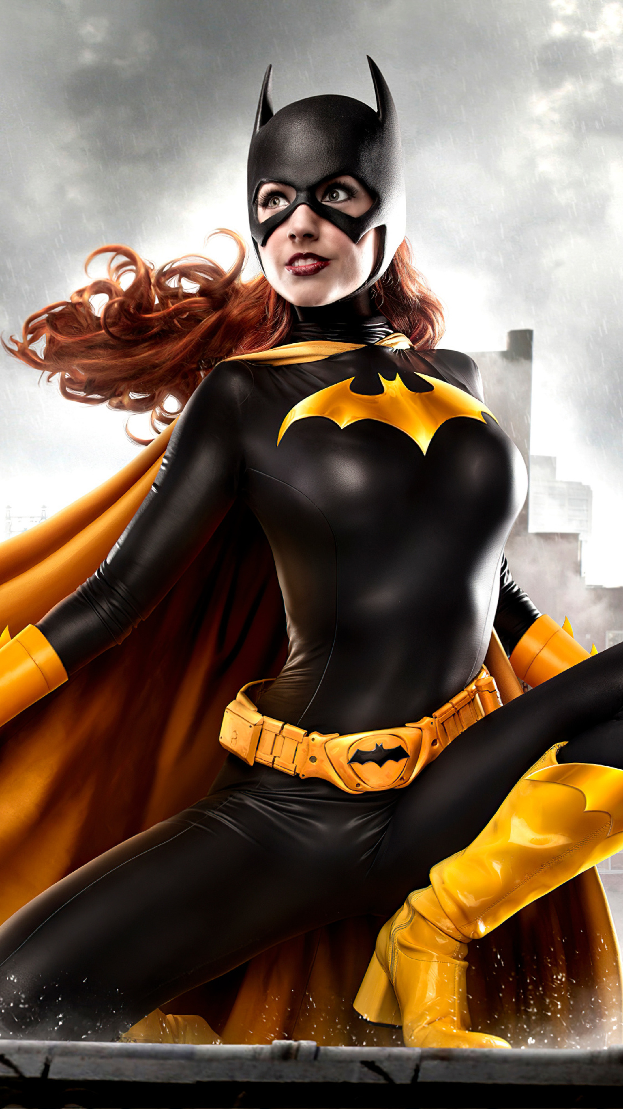 Batgirl Cosplay, Sony Xperia, 2160x3840 4K Phone